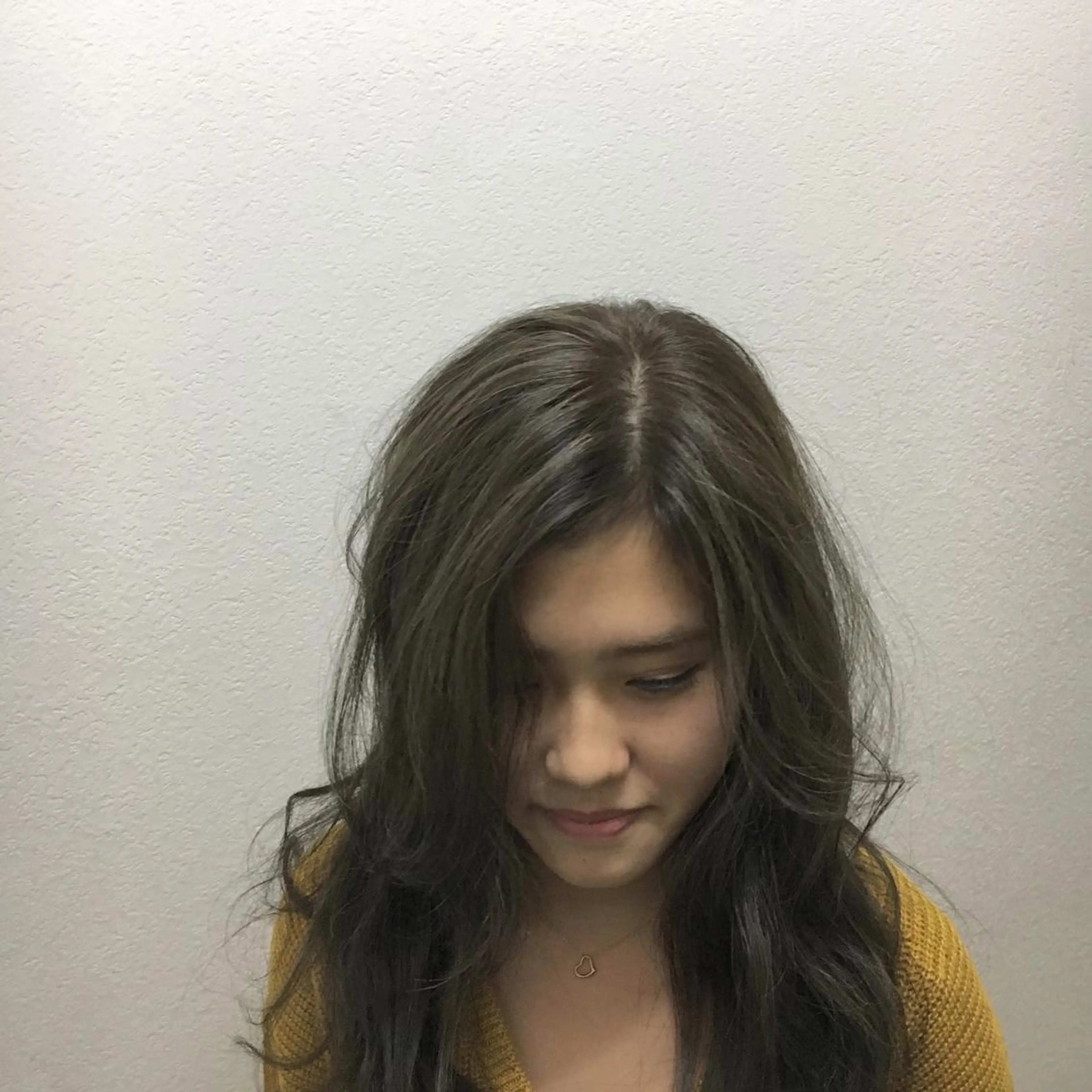 ミディアム カラー アディクシーカラー アッシュ 透明感カラー グレージュ ハイライトカラー JIL BLAN 京都のヘアスタイル