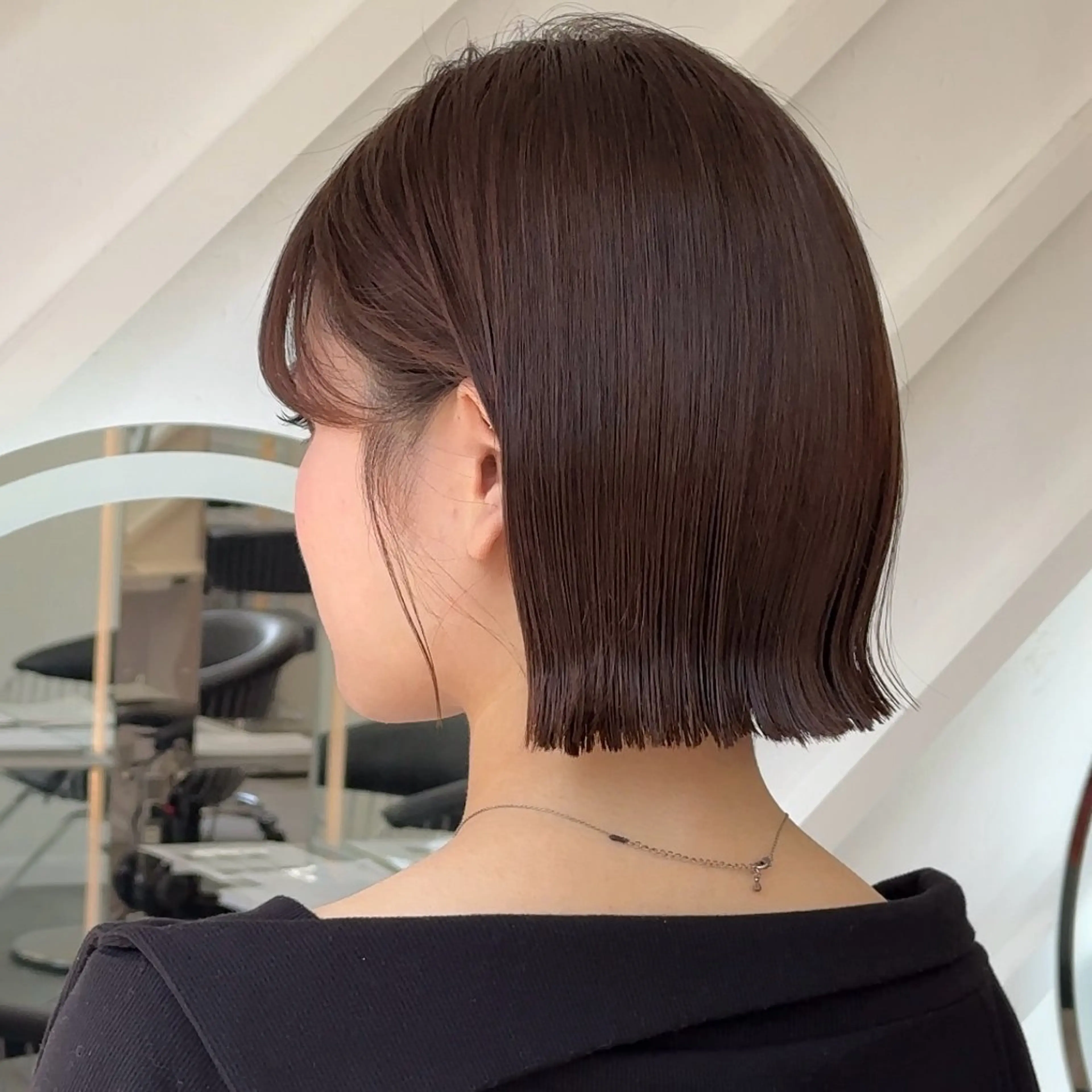 ショート カラー カット ヘアカラー トリートメント 原宿/韓国レイヤー/ ボブ髪質改善/優希のヘアスタイル