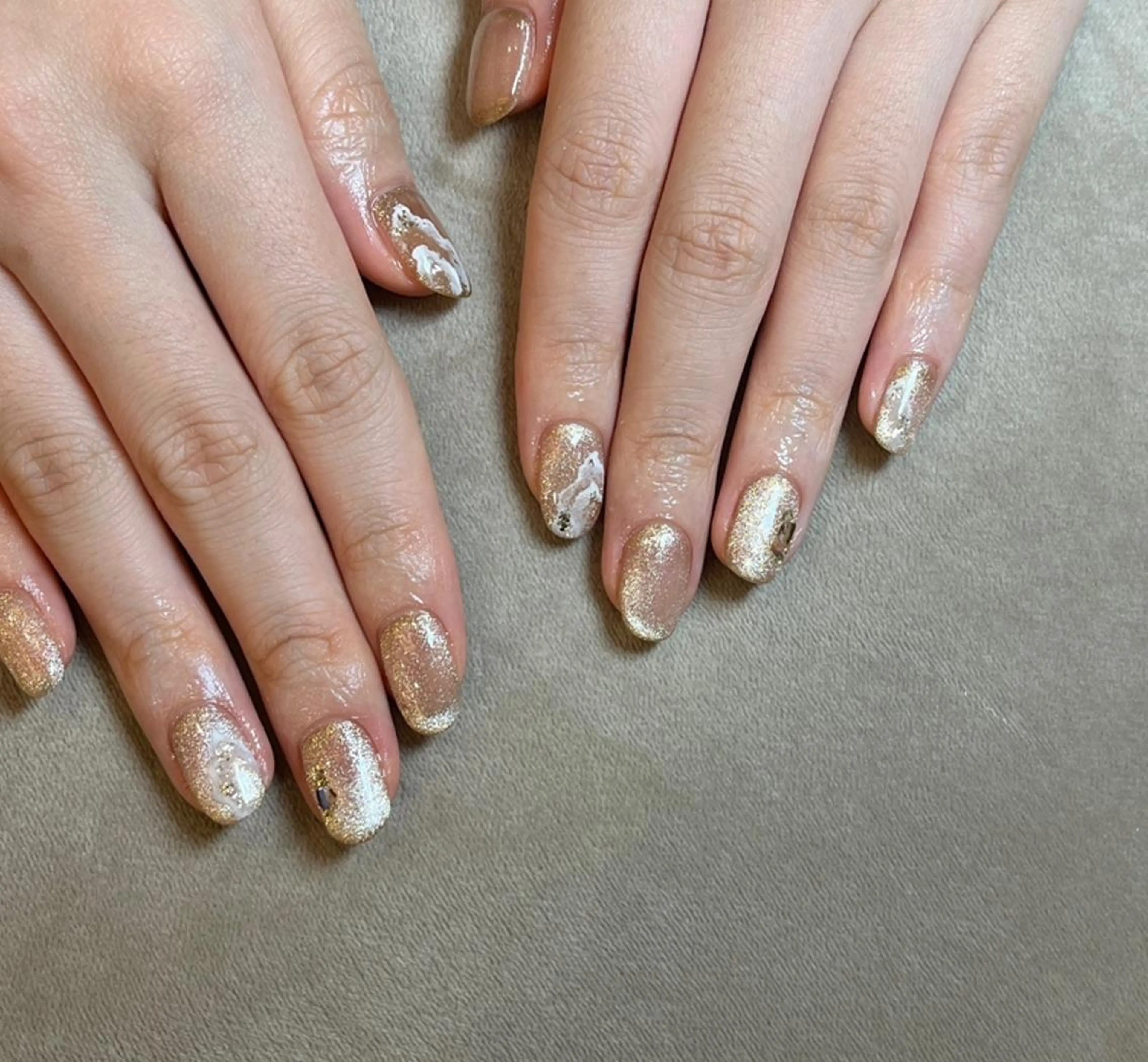 ネイル フリーランス¨̮⃝ ネイリストOKADAのネイルデザイン