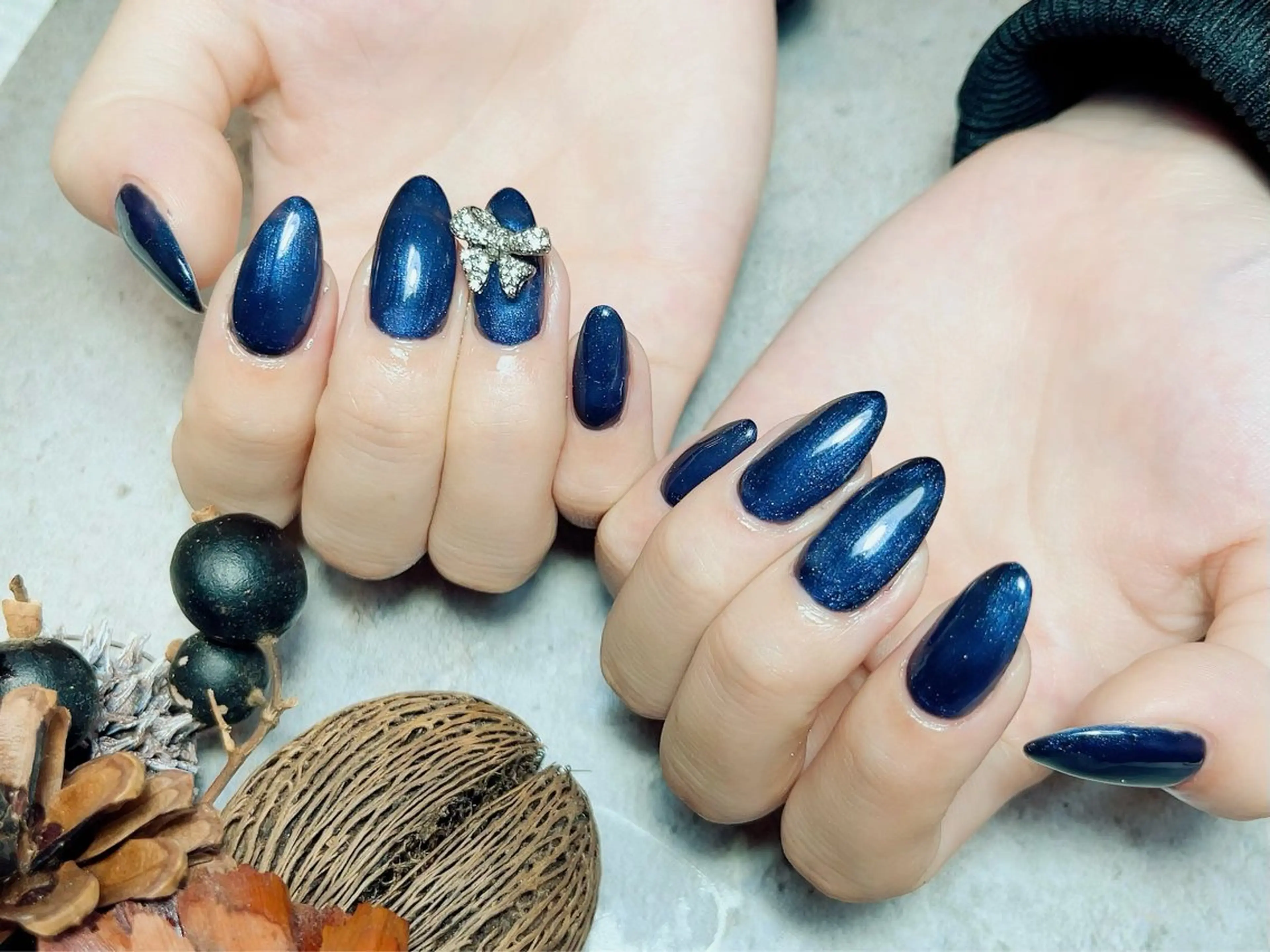 ネイル フットネイル ジェルネイル マグネットネイル ワンカラーネイル パラジェル ♾nail 恵美のマツエク・マツパデザイン