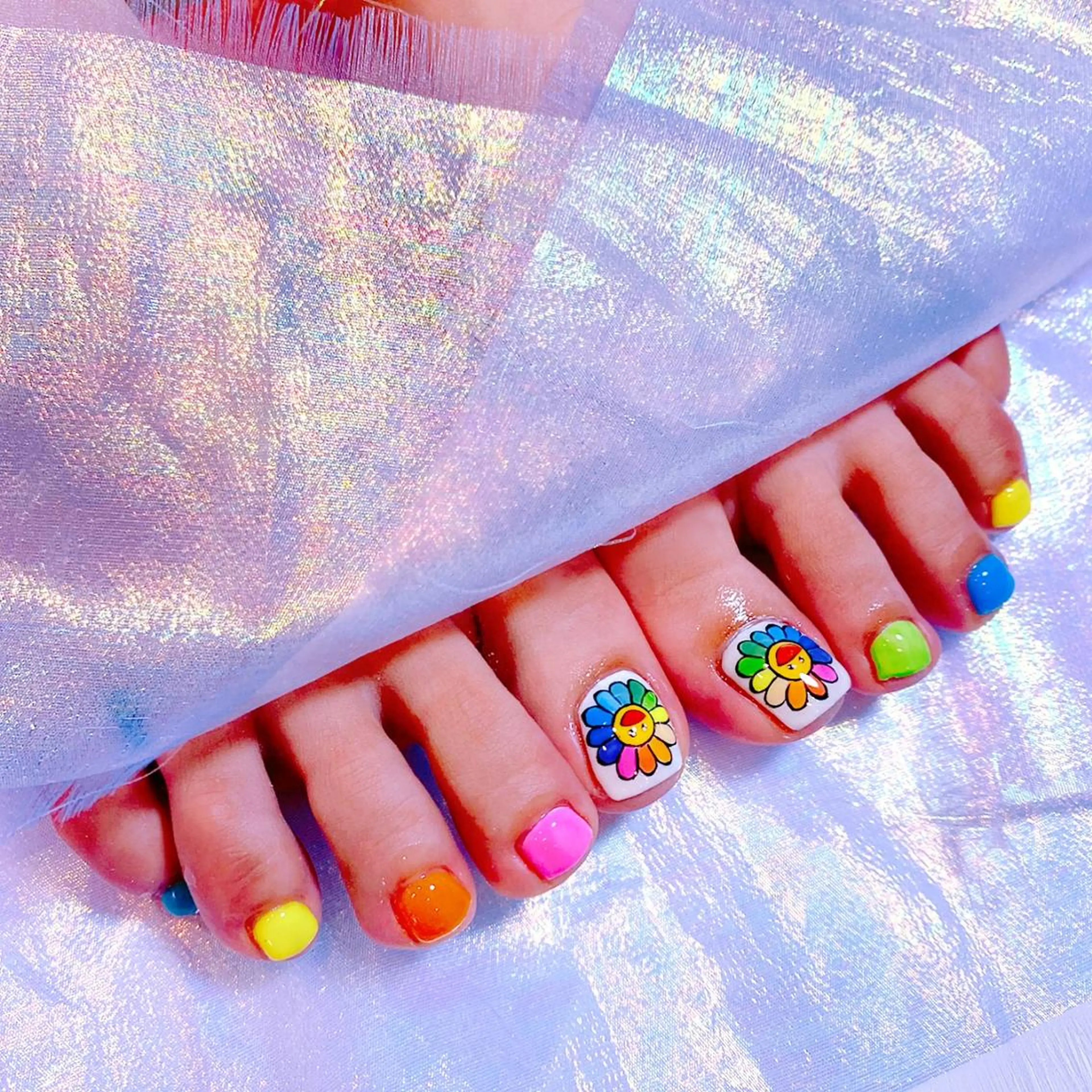 ネイル フットネイル Menail心斎橋筋 ギャル×韓国🇰🇷のネイルデザイン