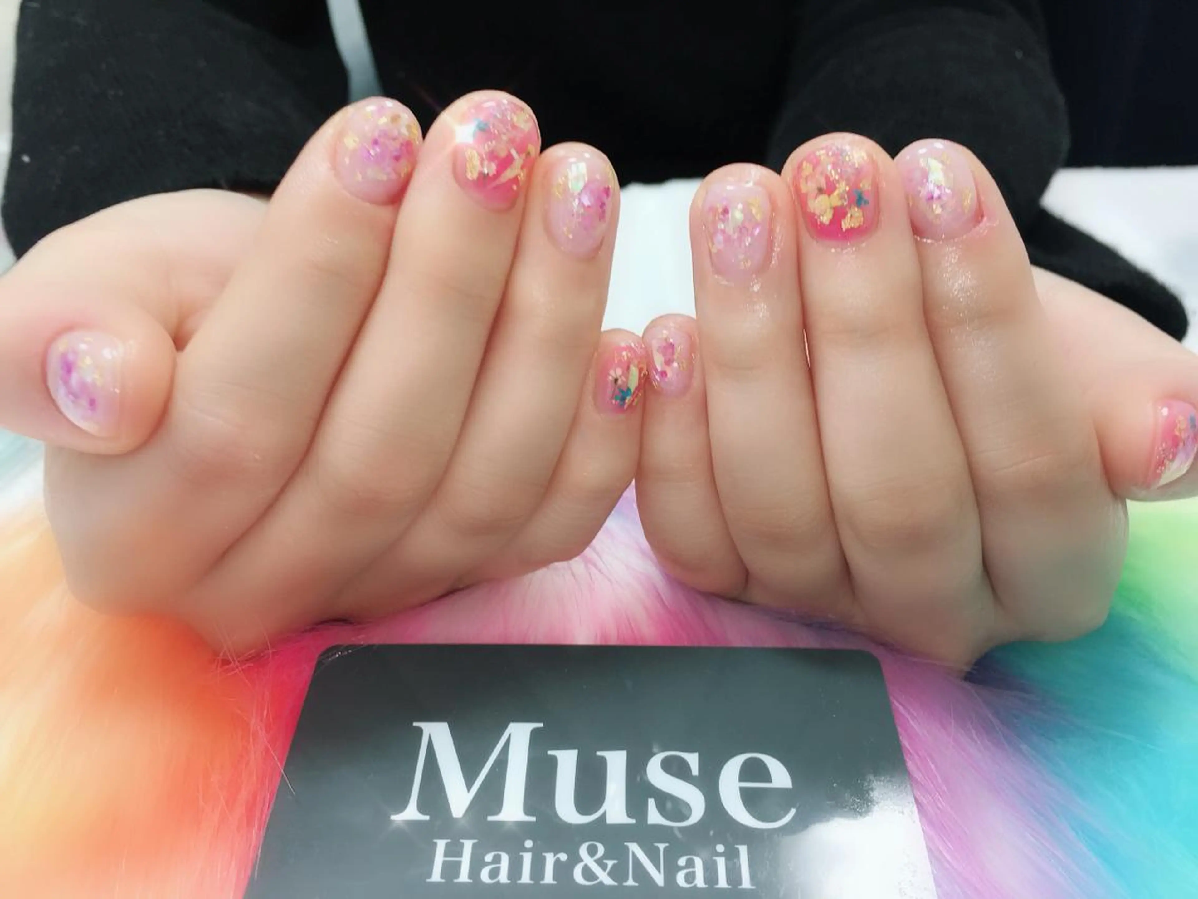 ネイル ニュアンスネイル 隠れ家一戸建て金町 HIROMI 葛飾区のネイルデザイン