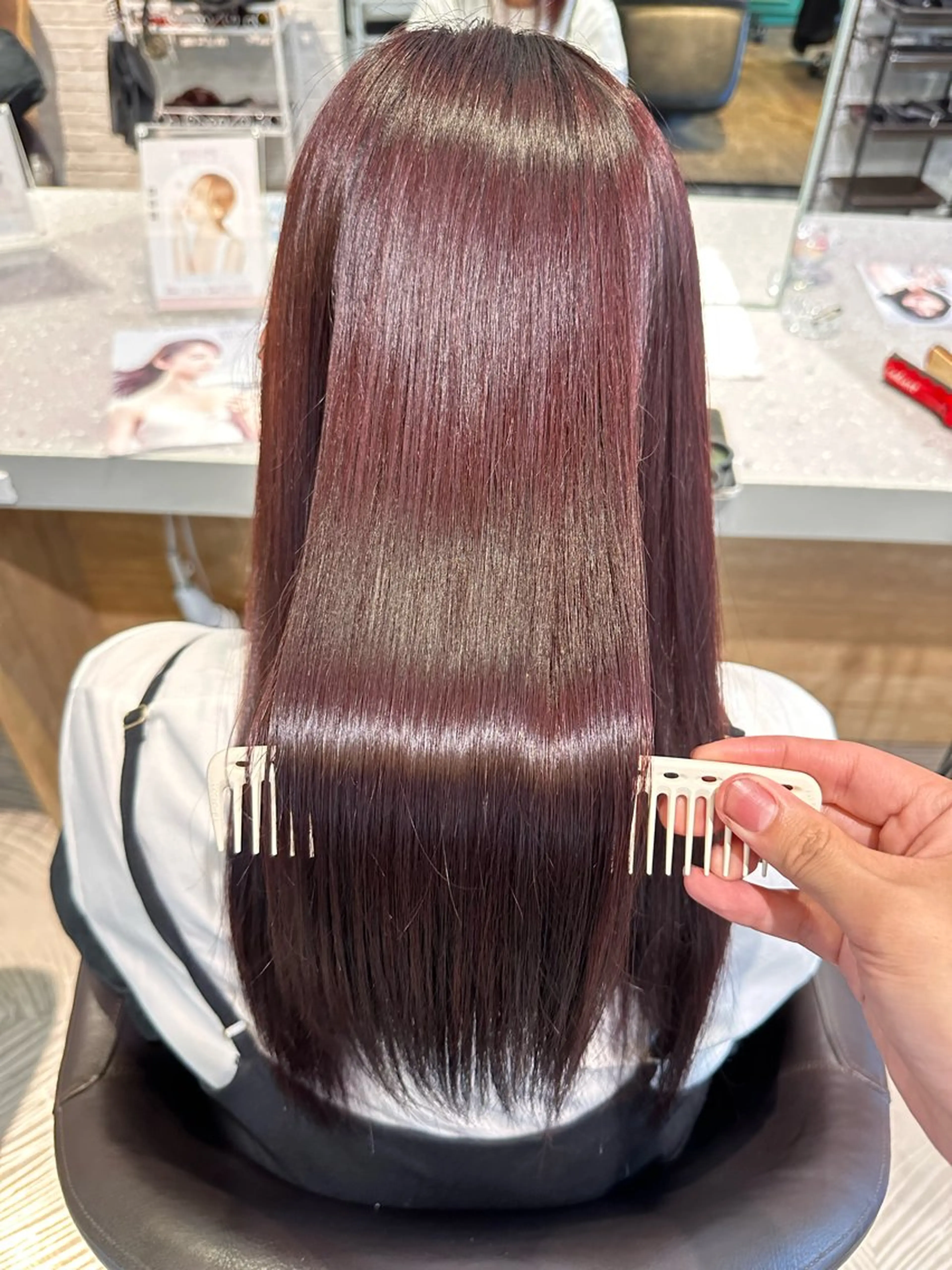 【🍀透明感満載🍀】【ブリーチなし】w color＋ミニヘッドスパ付き‼️の写真