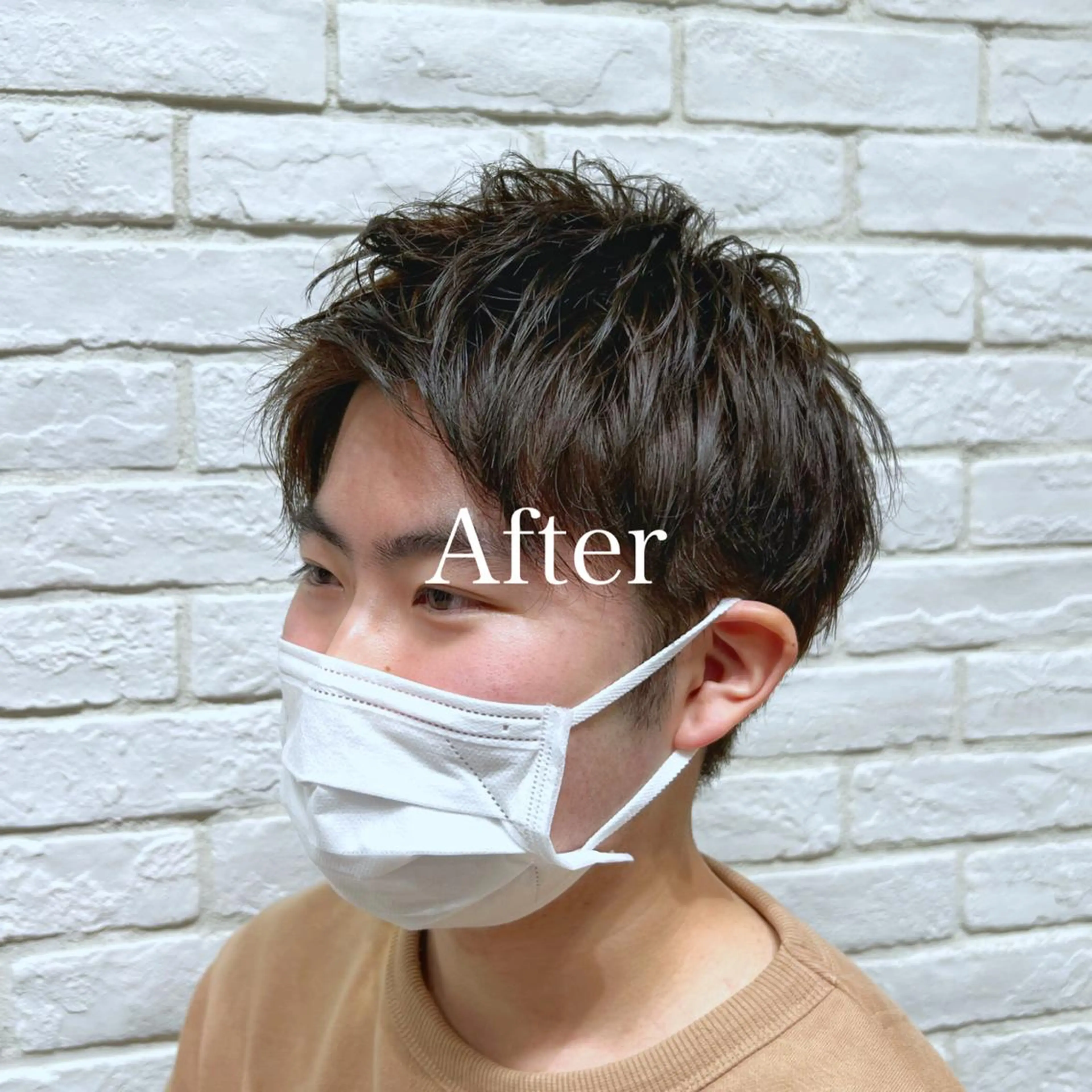 ショート カラー メンズ レディースヘア💫 加藤たいが🐯のヘアスタイル