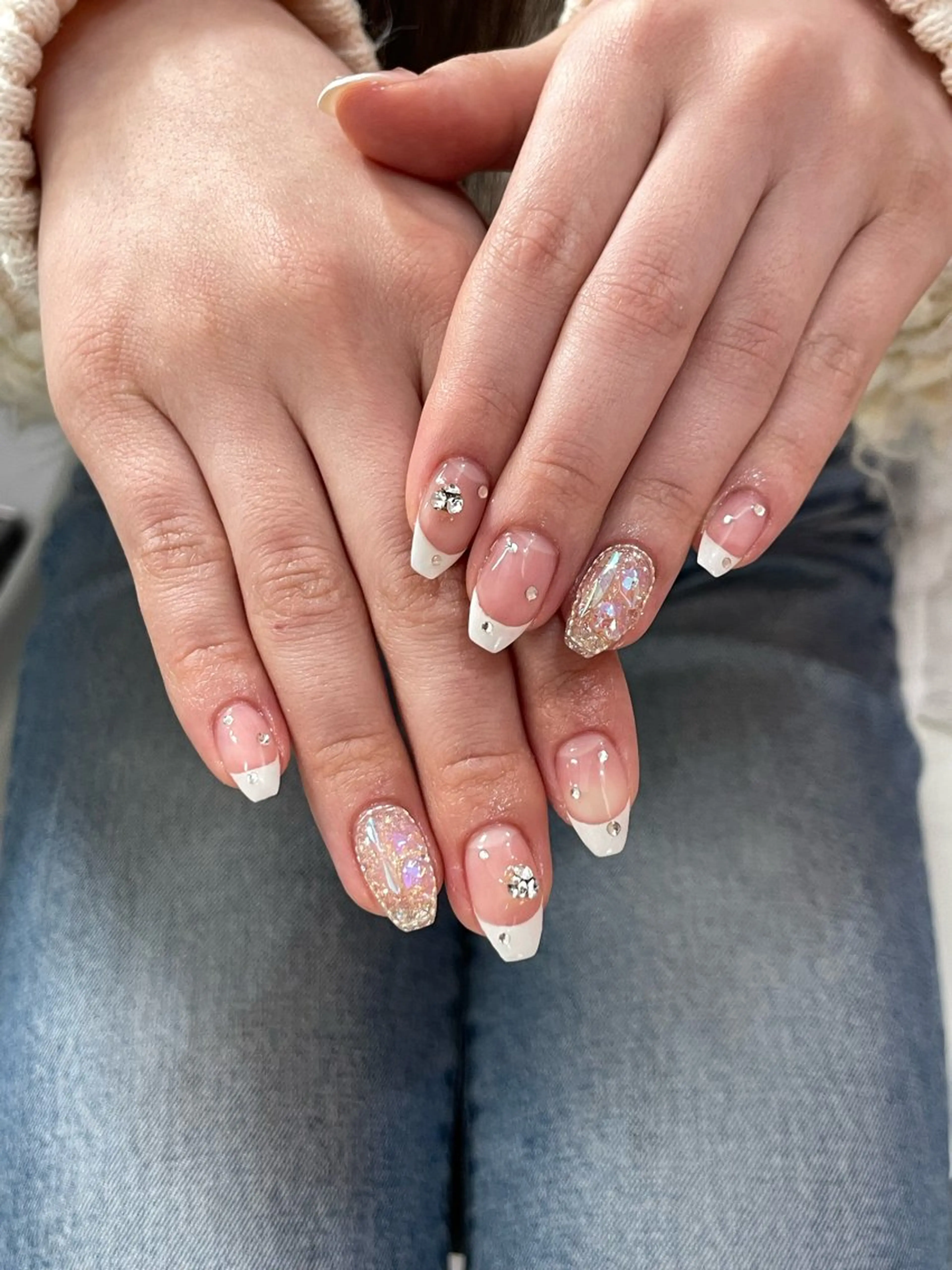 ネイル ハンドネイル Daywithout Anitingさきのネイルデザイン