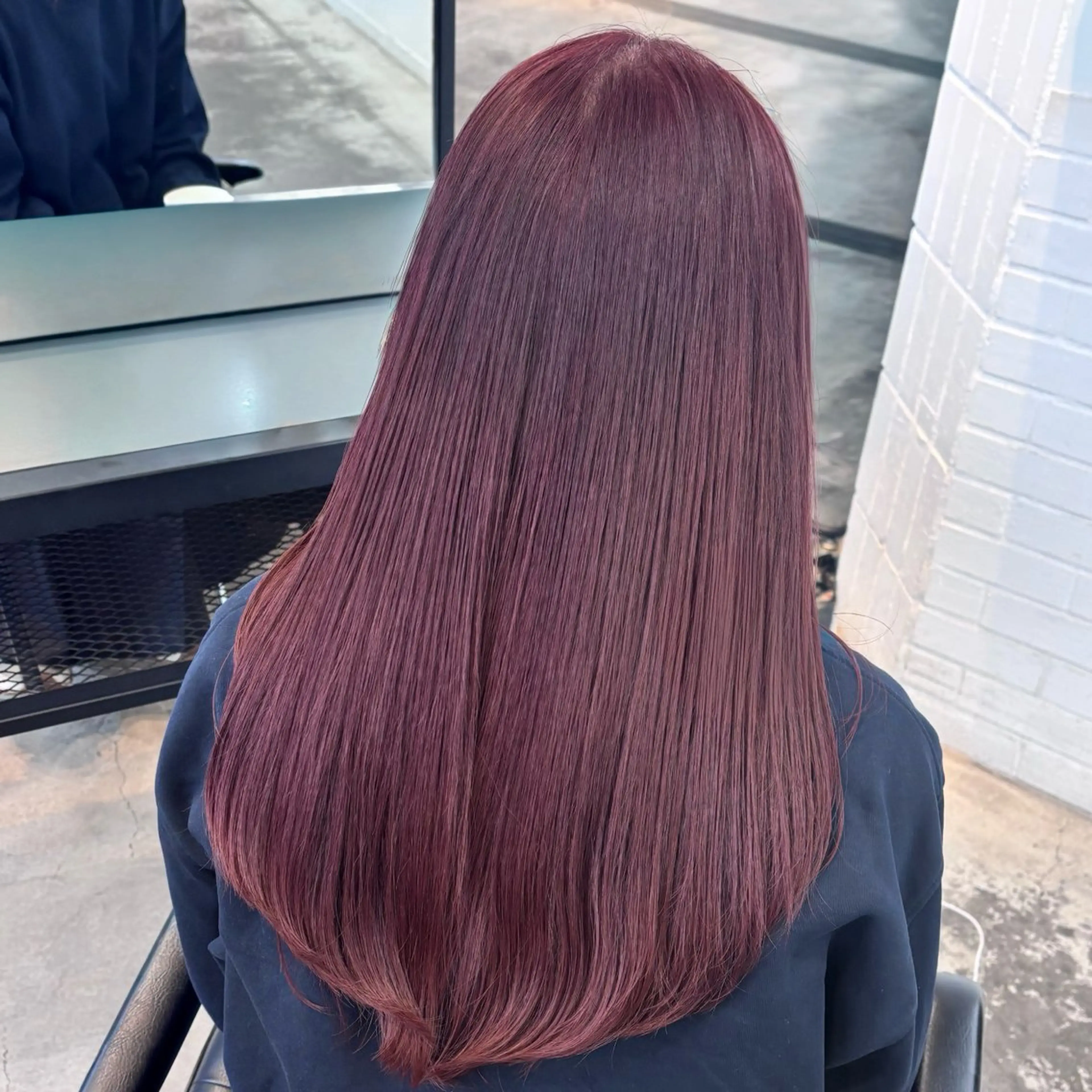 セミロング カラー ヘアアレンジ ヘアカラー トリートメント ヘアセット 🥀モテ暖色× エクステ🥀あかりのヘアスタイル