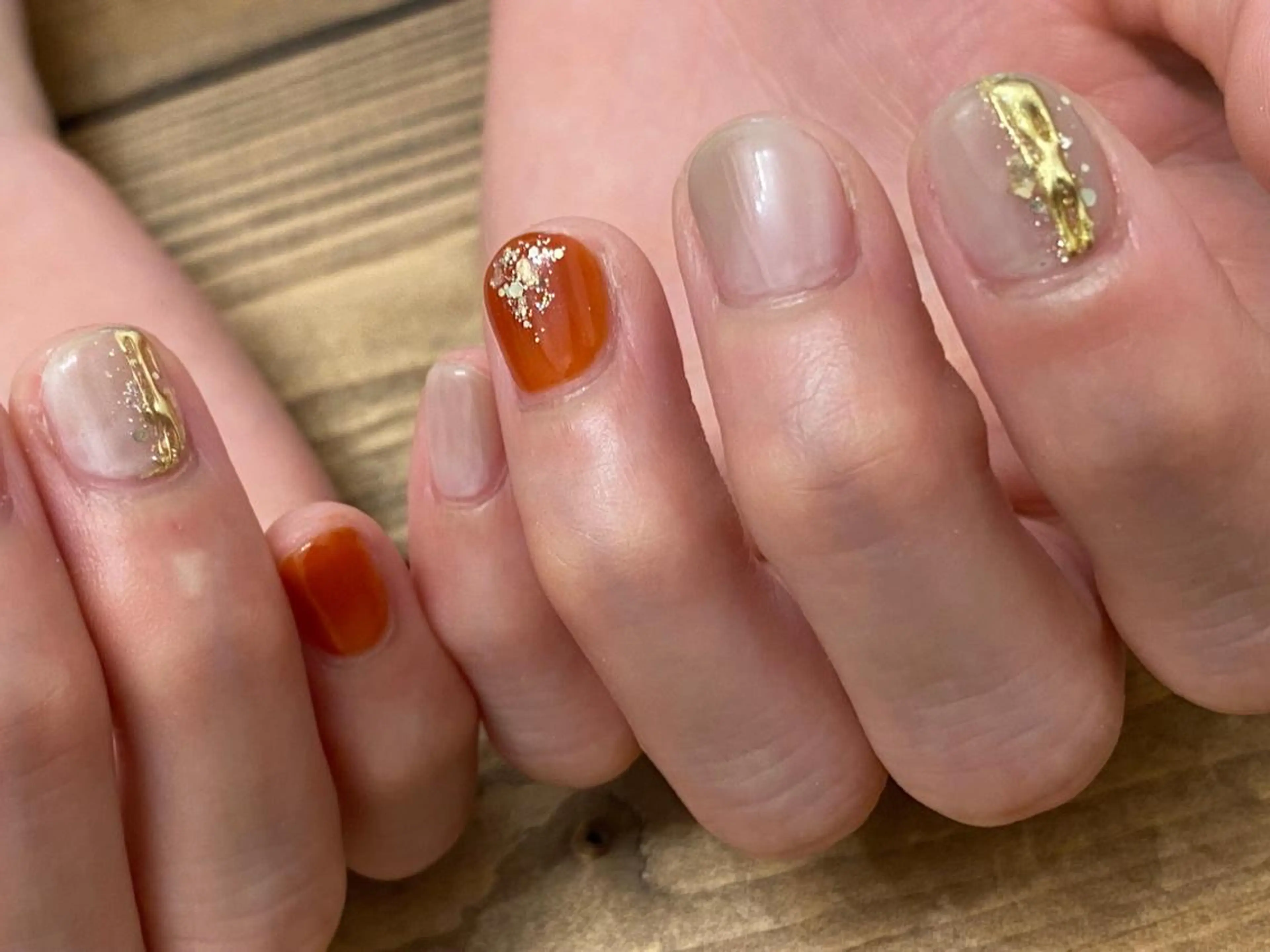 ネイル ハンドネイル komorebi. 小峯 真実のネイルデザイン