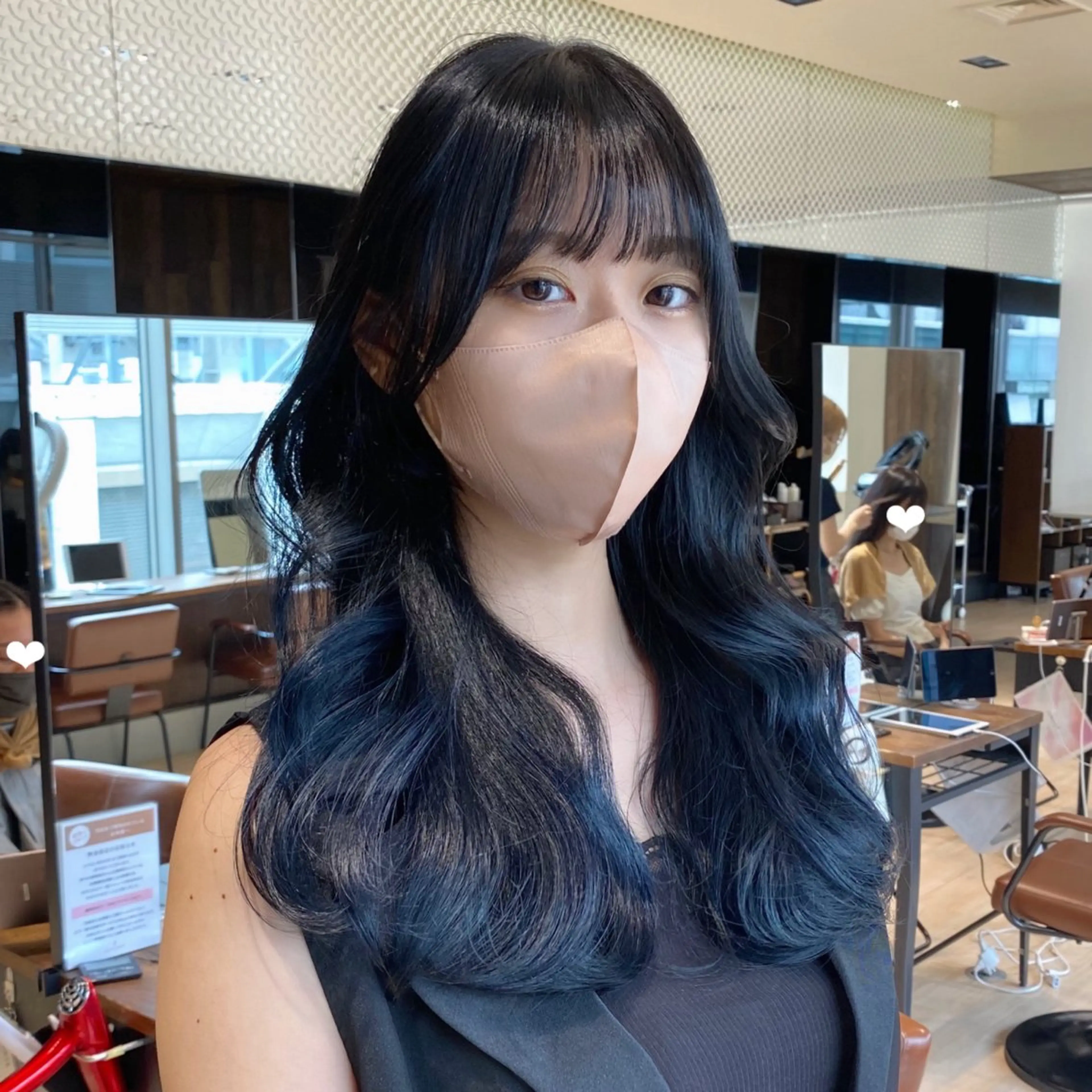 ロング カラー レイヤー/顔周り /透明感🩶高橋大のヘアスタイル