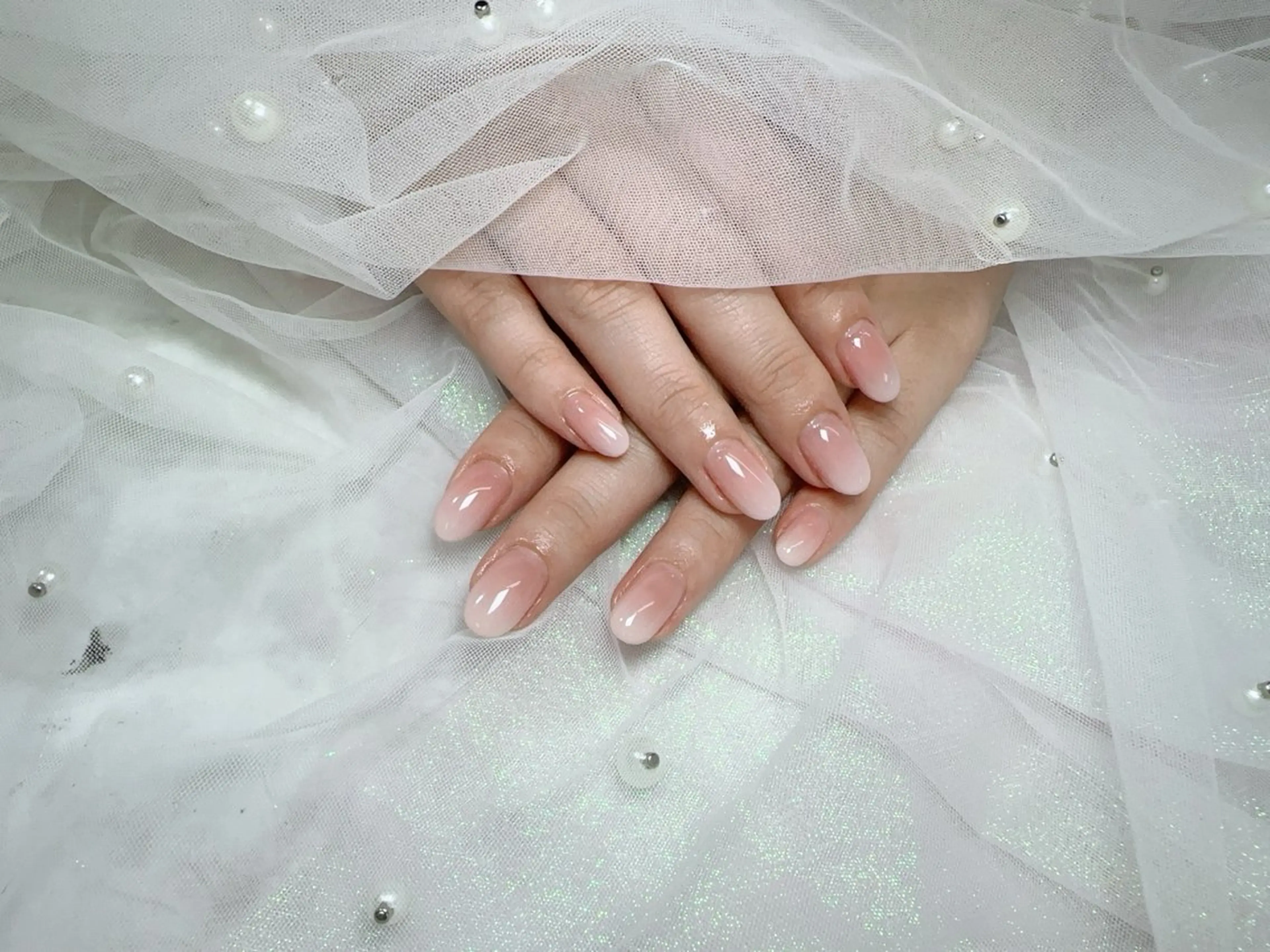 ネイル ハンドネイル Hey🌈NAIL 長さ出し専門店のネイルデザイン