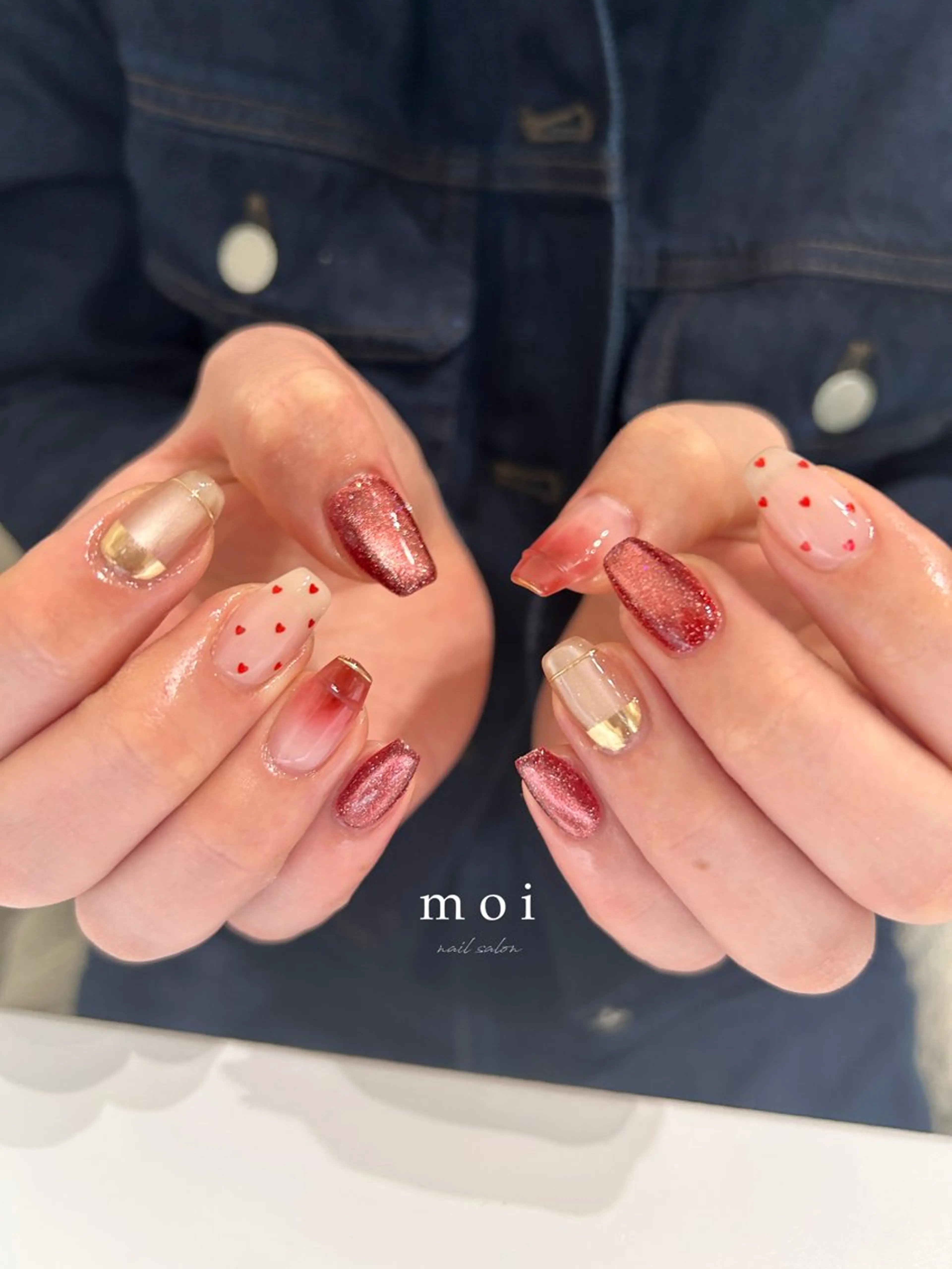 ネイル ハンドネイル nail salon moiのネイルデザイン