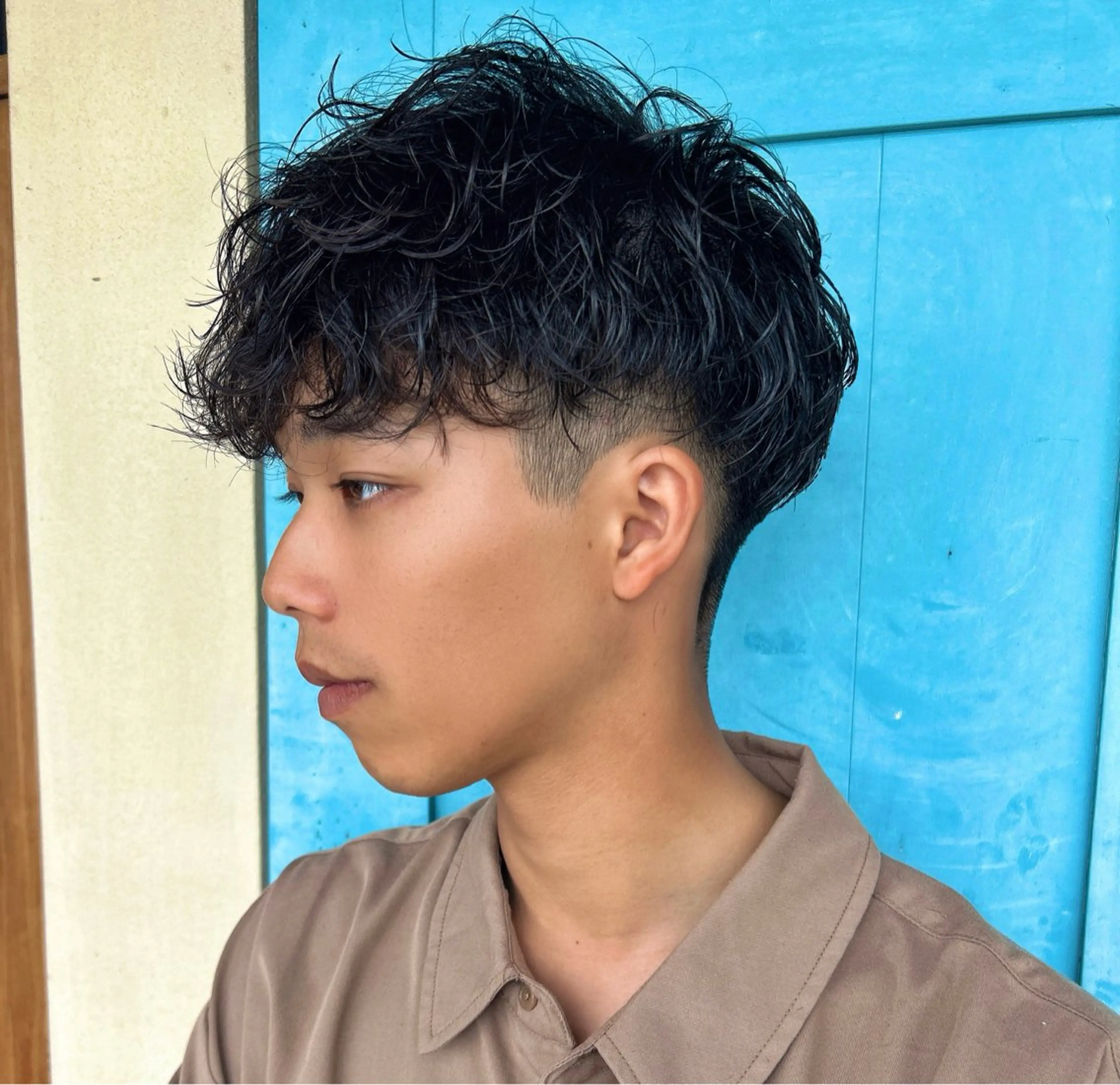 メンズ似合わせカット＆特殊パーマの写真