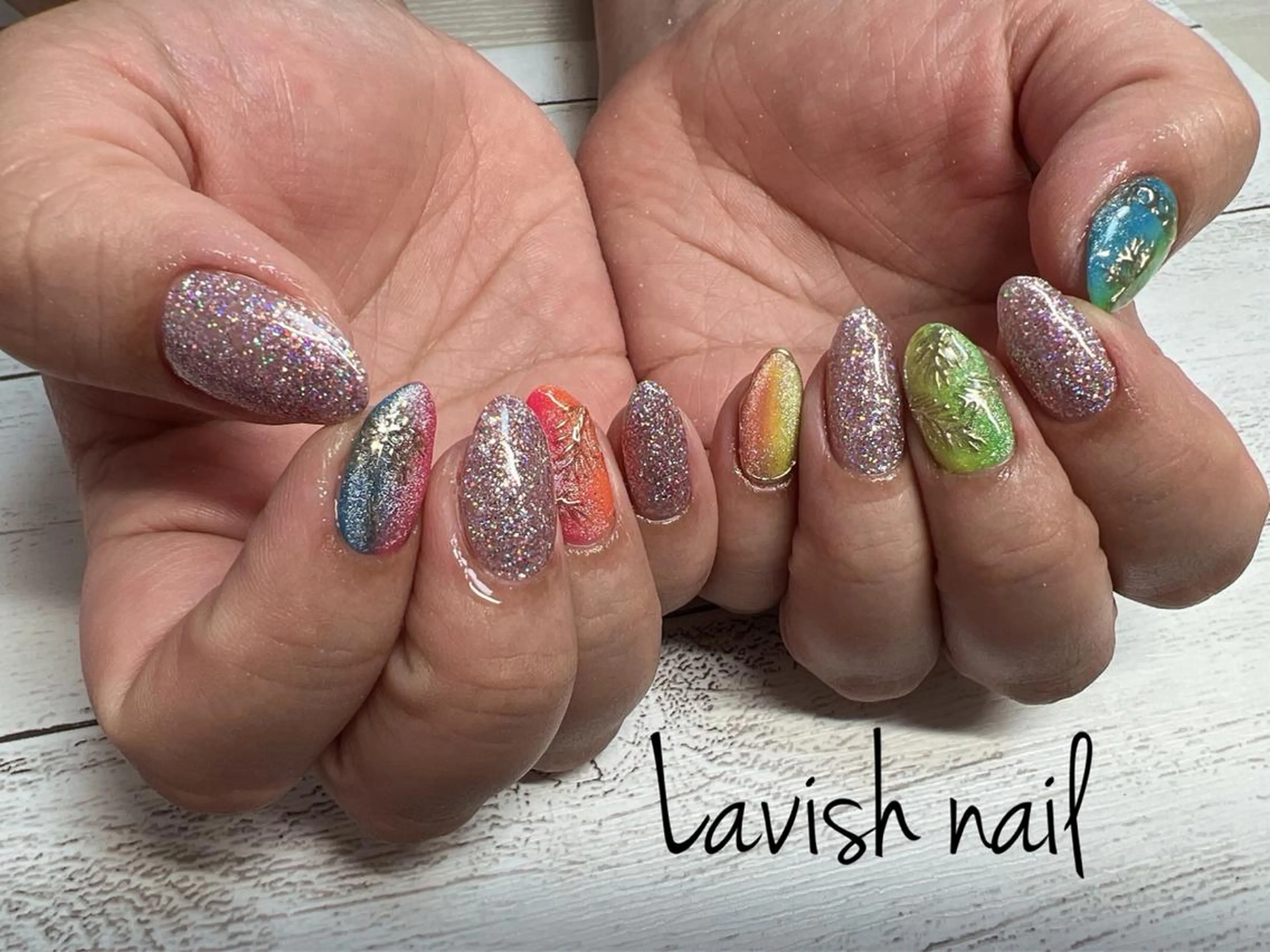 ネイル ハンドネイル Lavish nailのネイルデザイン