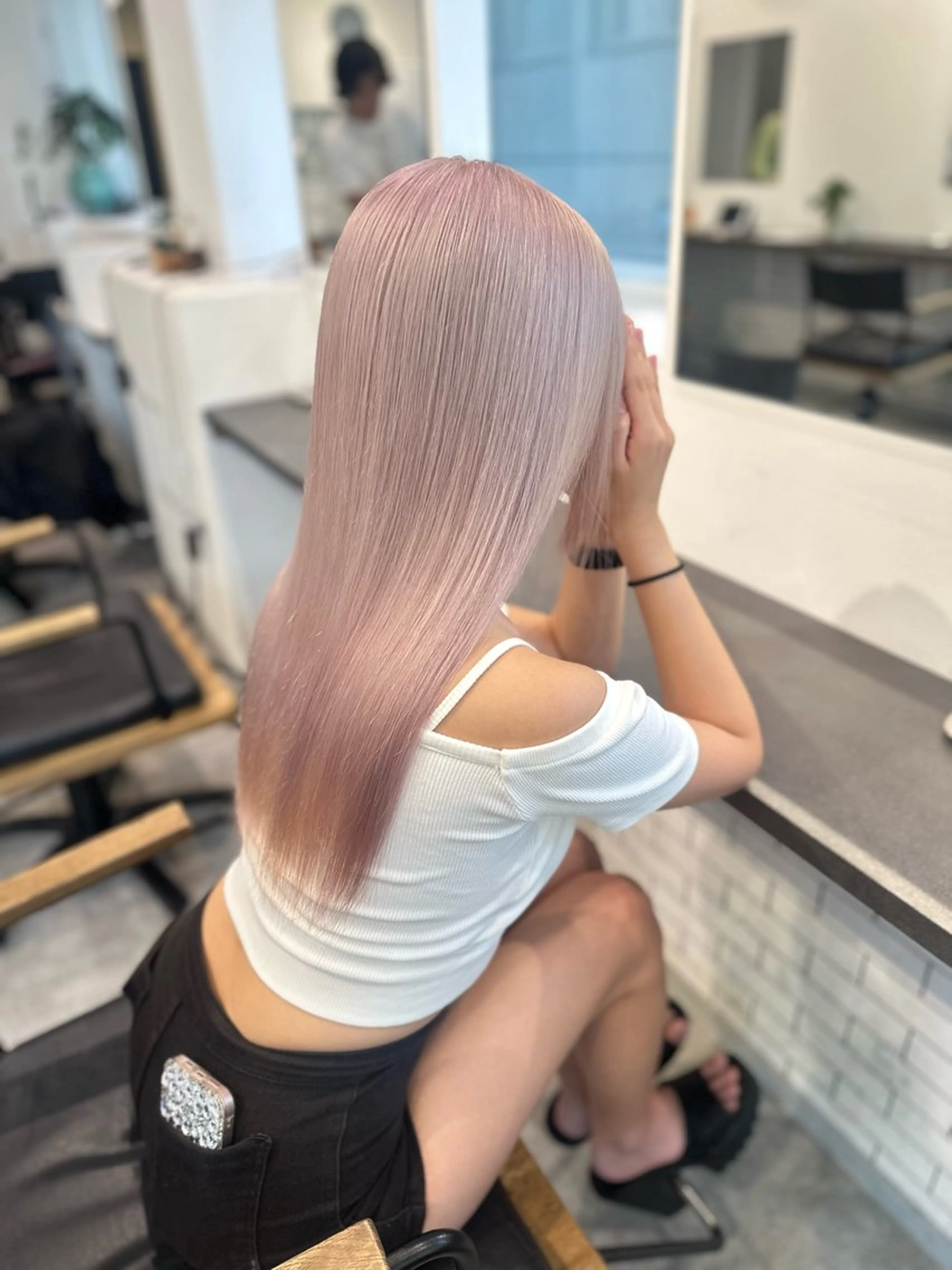 セミロング カラー ヘアカラー miyu /カラー特化のヘアスタイル