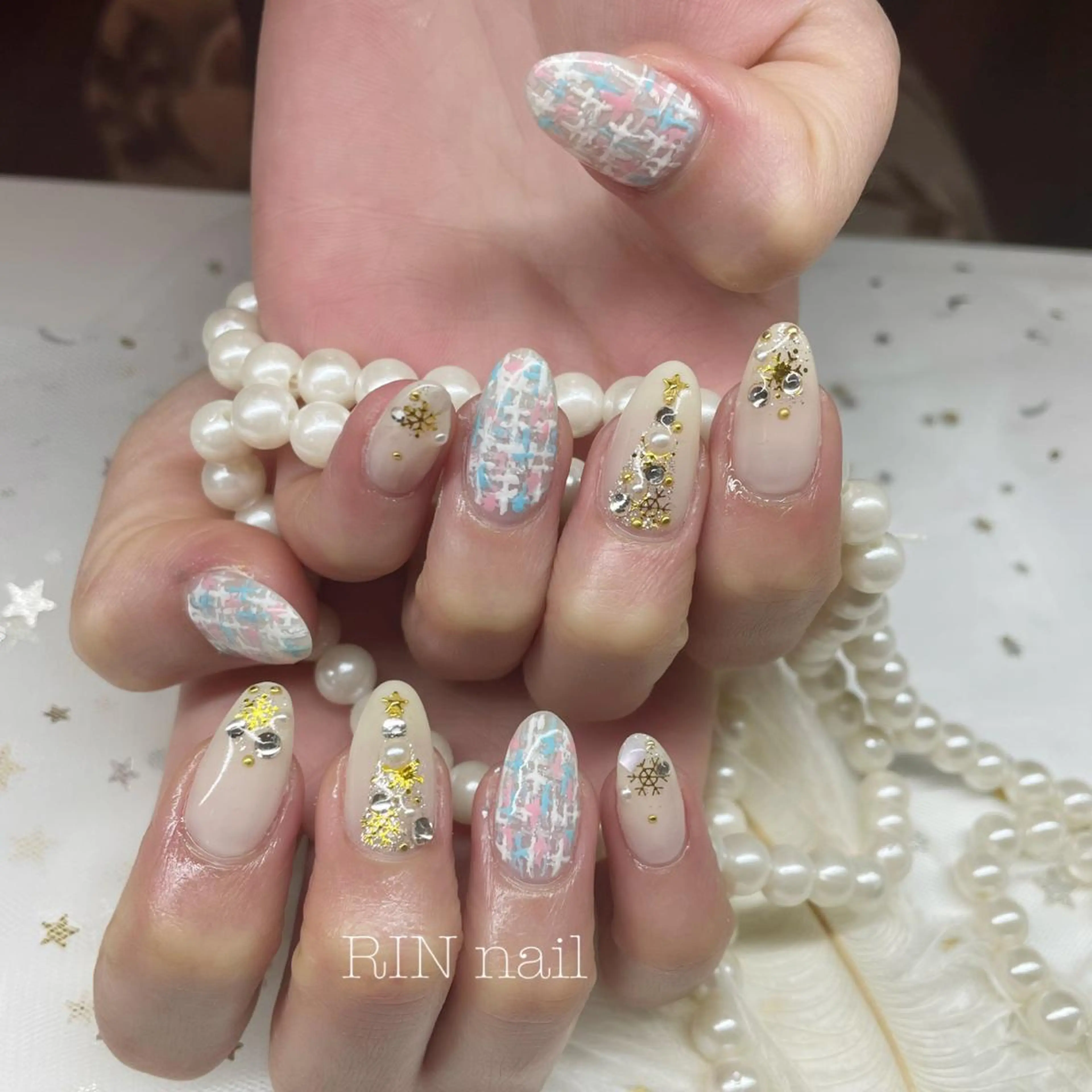 ネイル ハンドネイル ハンドケア RIN HOMEnailのネイルデザイン
