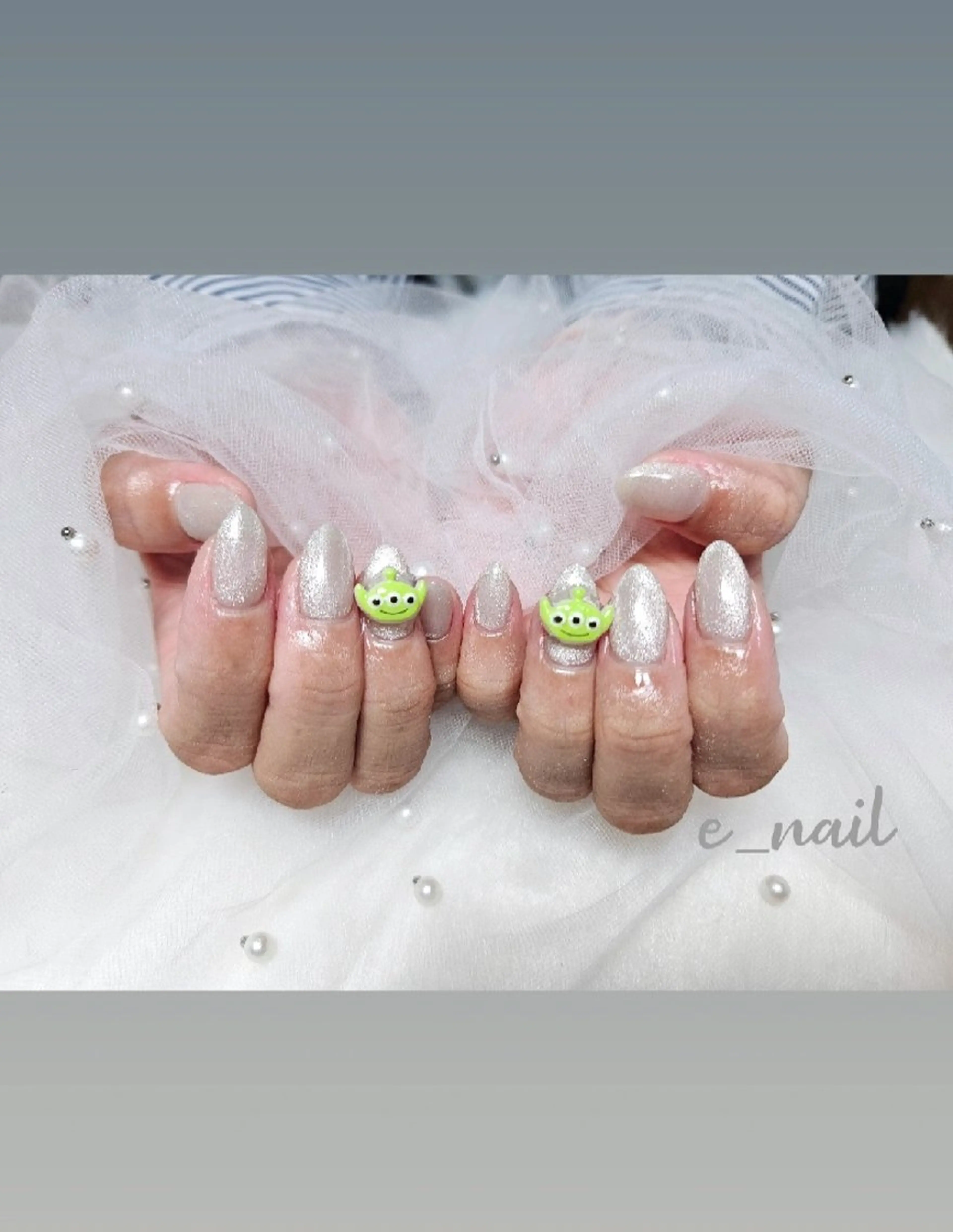 ネイル e_nail🍀自宅 サロン八潮eri☆　のネイルデザイン