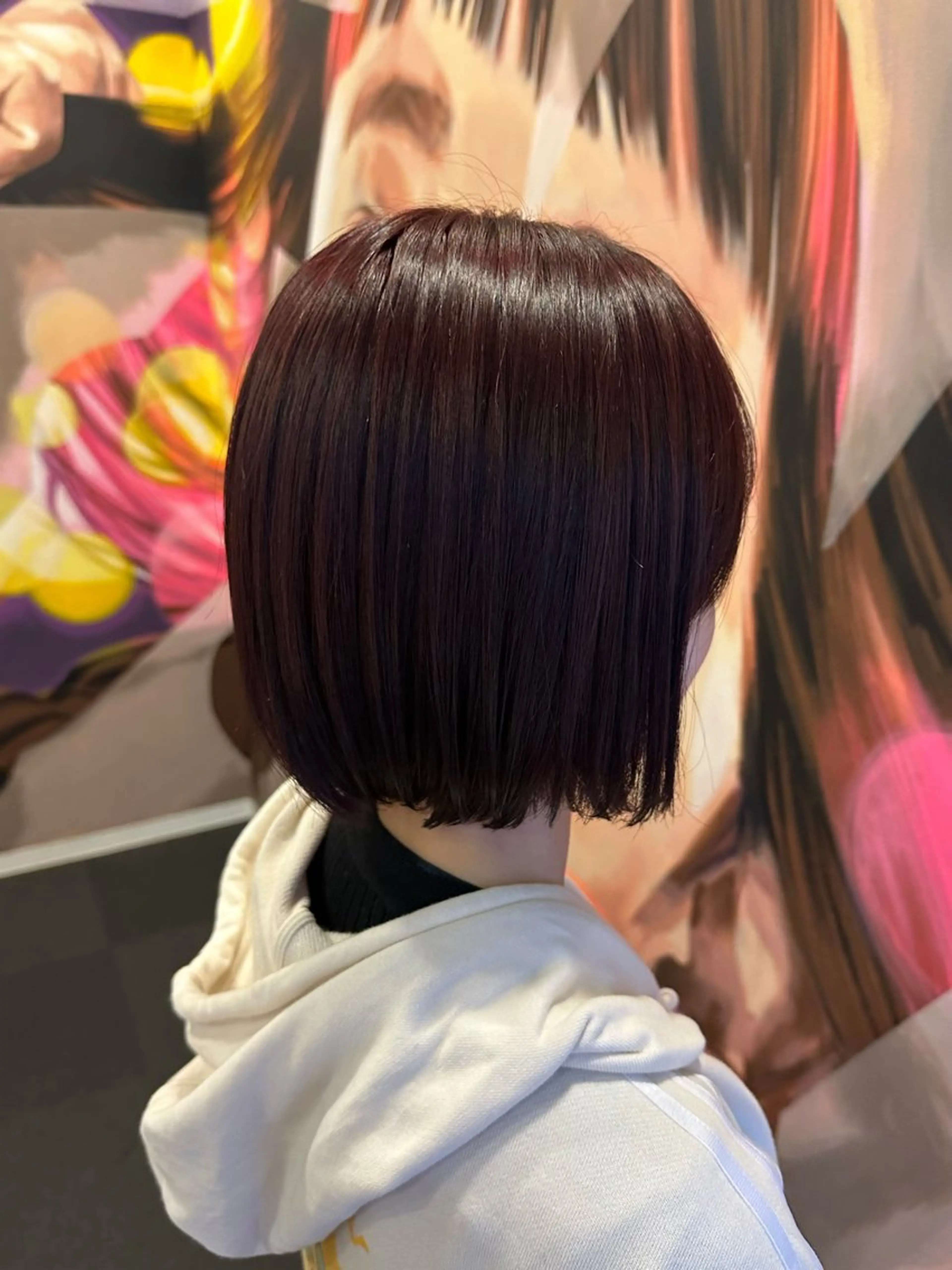 ショート カラー ブリーチ ブラウンカラー ダブルカラー ブリーチなしカラー レッドカラー カット ヘアカラー トリートメント 韓国風/レイヤー 🌷AYANA🌷のヘアスタイル