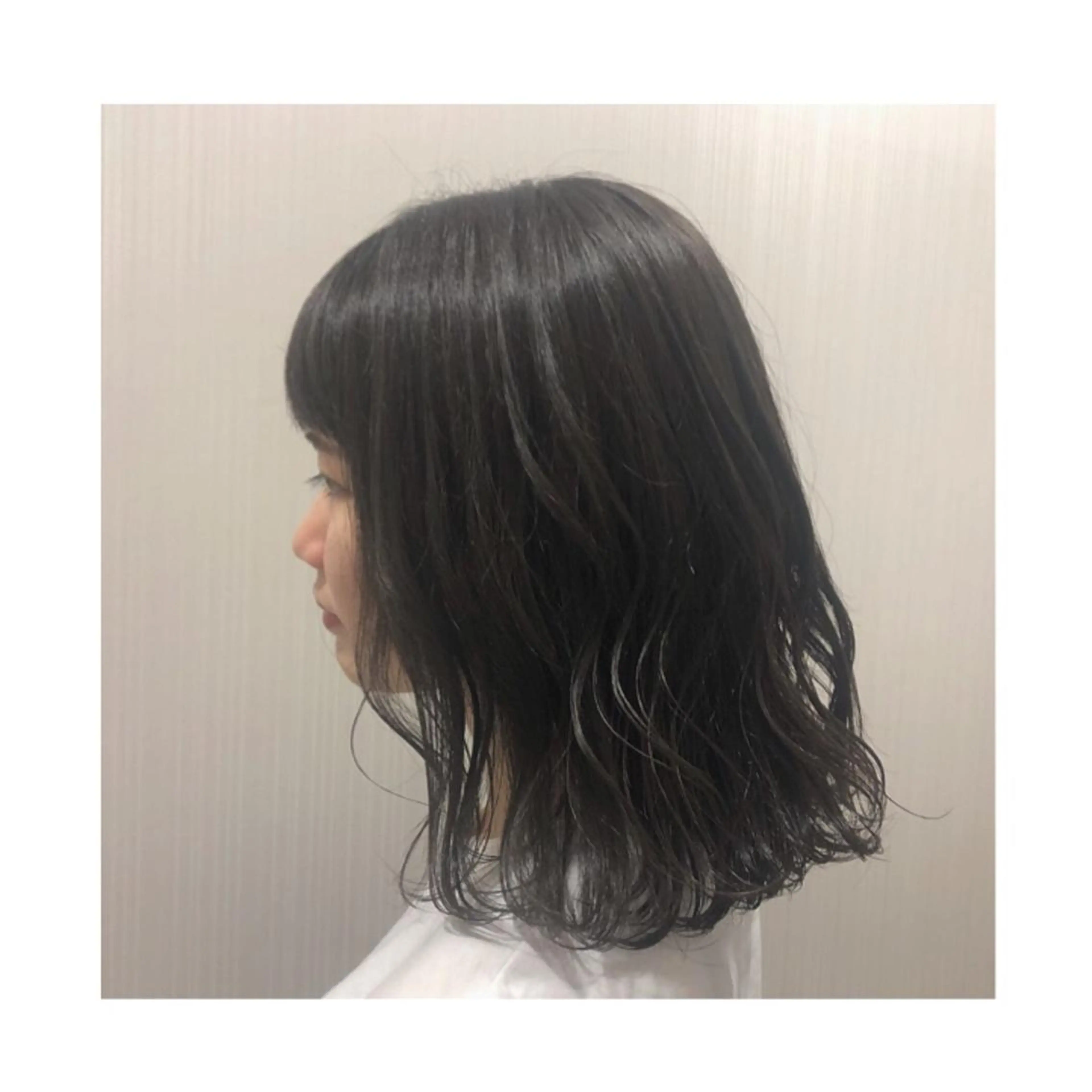 ミディアム ❁⃘ ち だ り さ ❁⃘のヘアスタイル