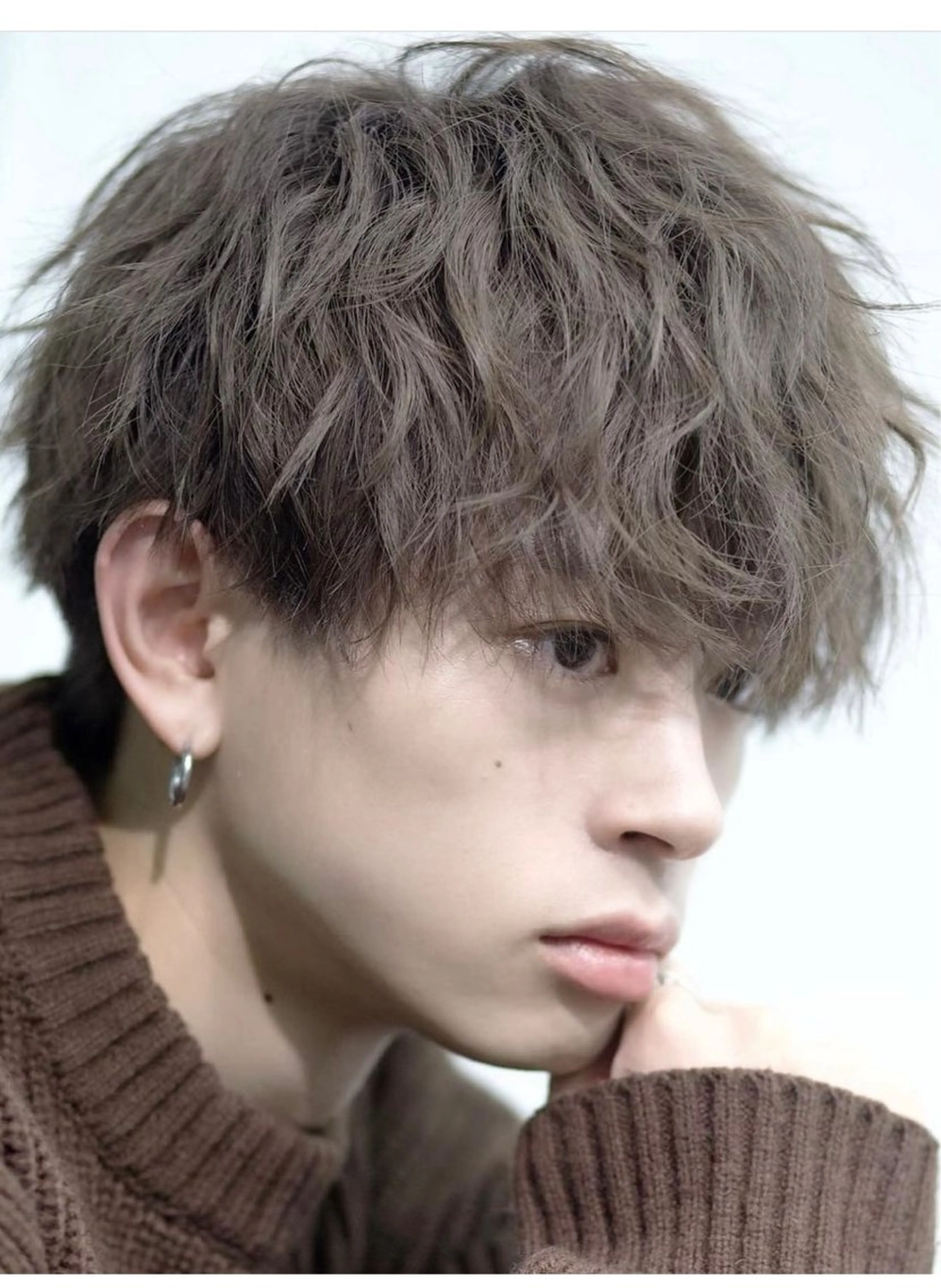 パーマ メンズ カット パーマ 脇田 雄大のヘアスタイル