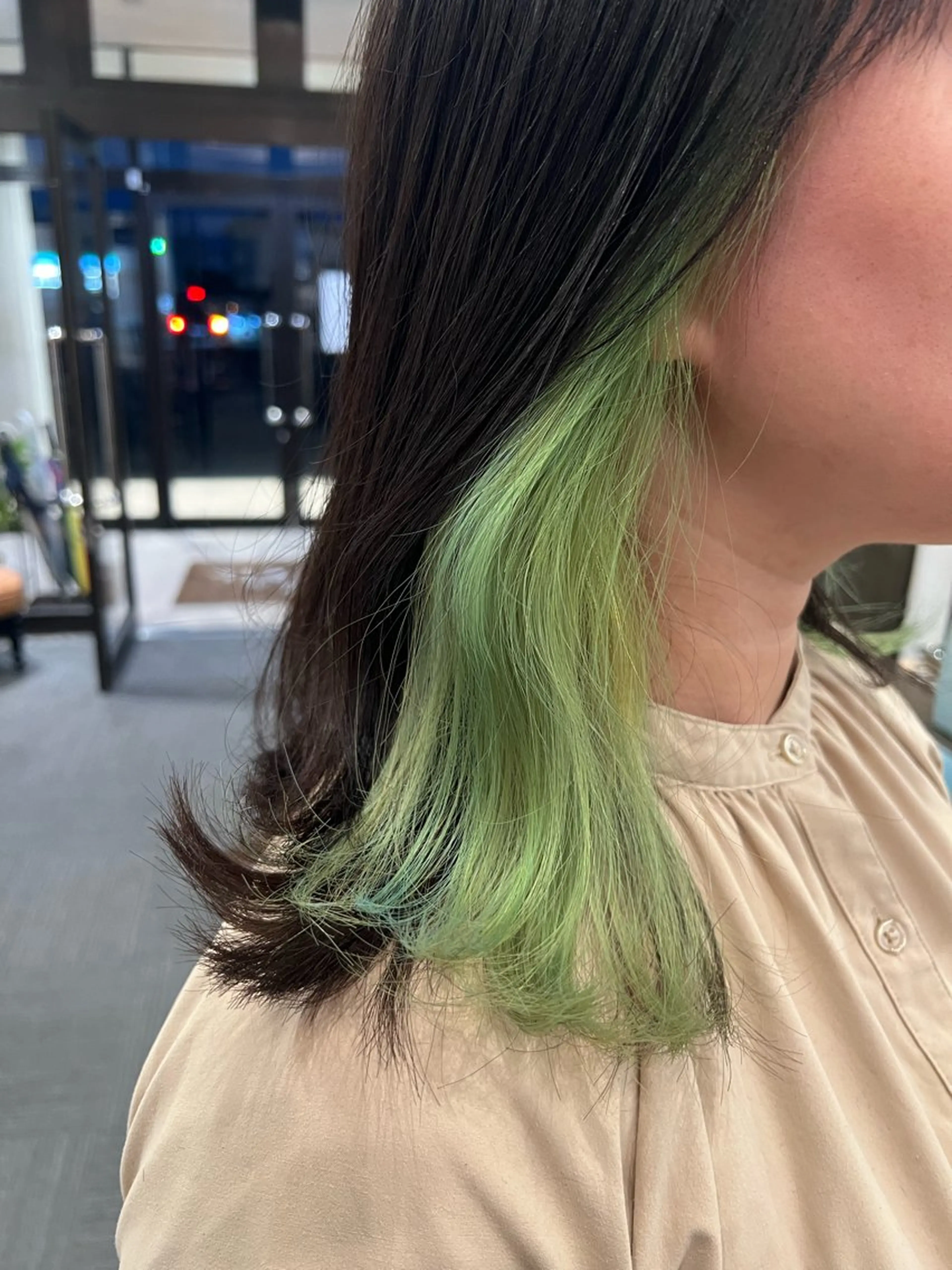 セミロング カラー 毛流れフェザー スタイル🔹竹内凌のヘアスタイル