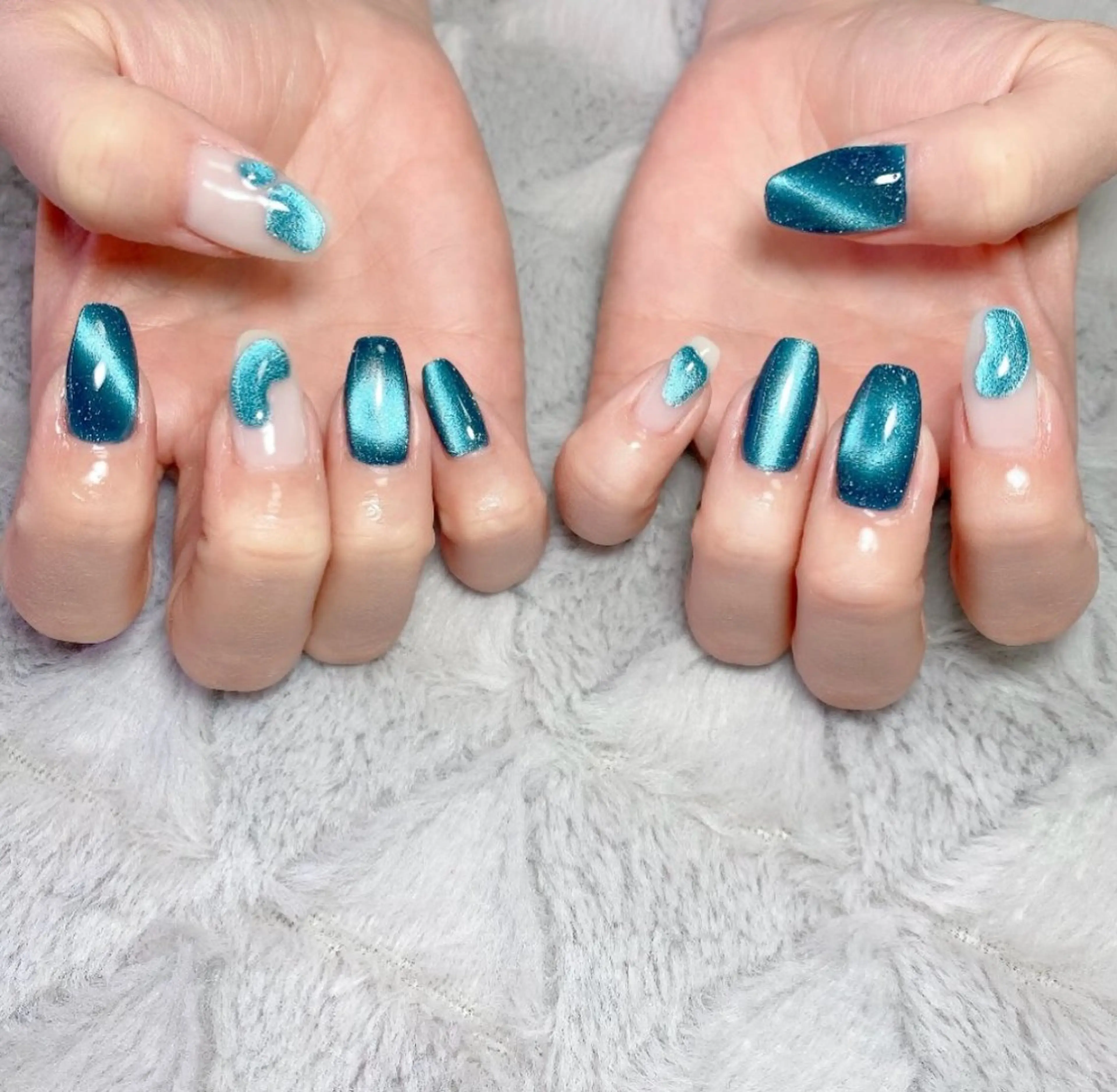 ネイル マグネットネイル ハンドネイル B- nailのネイルデザイン