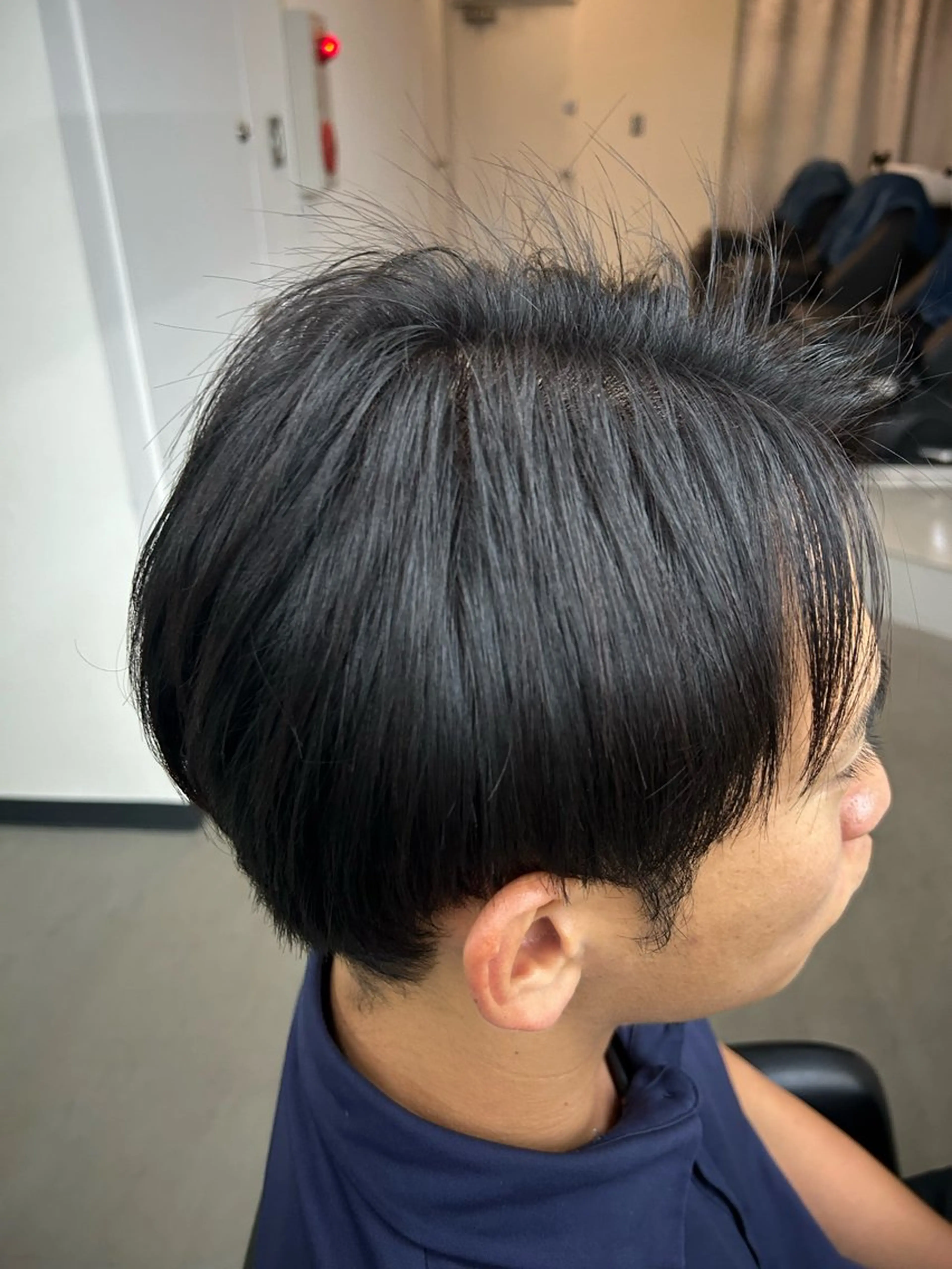 メンズ 縮毛矯正 渋谷／縮毛矯正／ メンズ特化／はるとのヘアスタイル