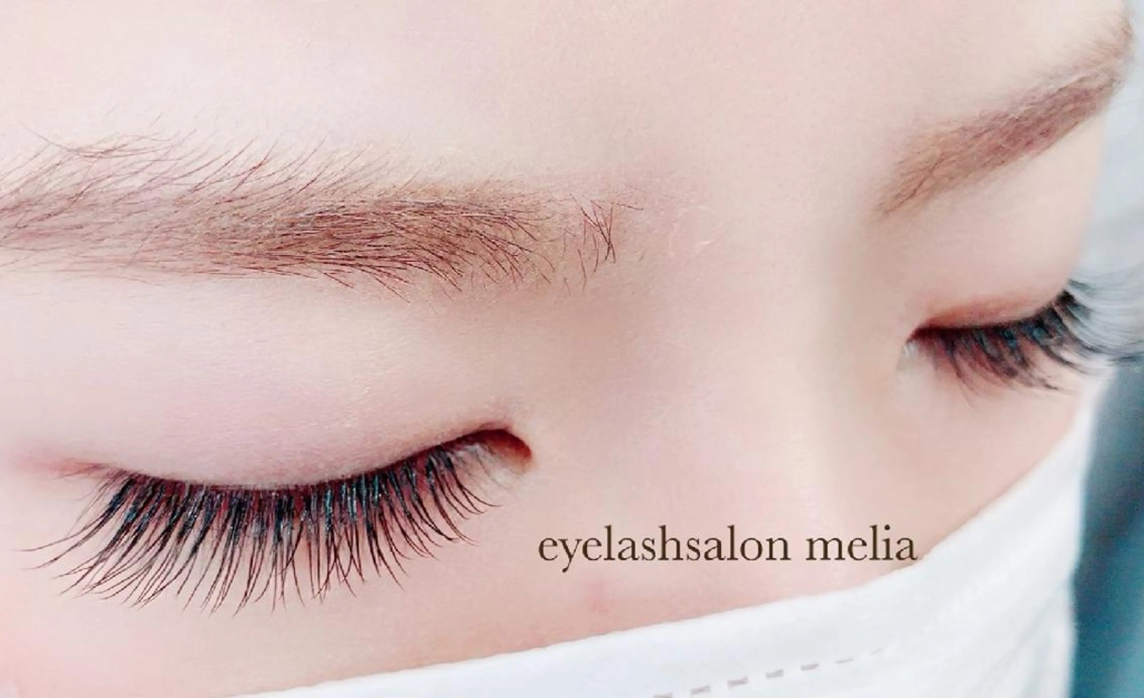 マツエク・マツパ 目尻長め eyelashsalon melia所属・eyelash meliaのマツエク・マツパデザイン