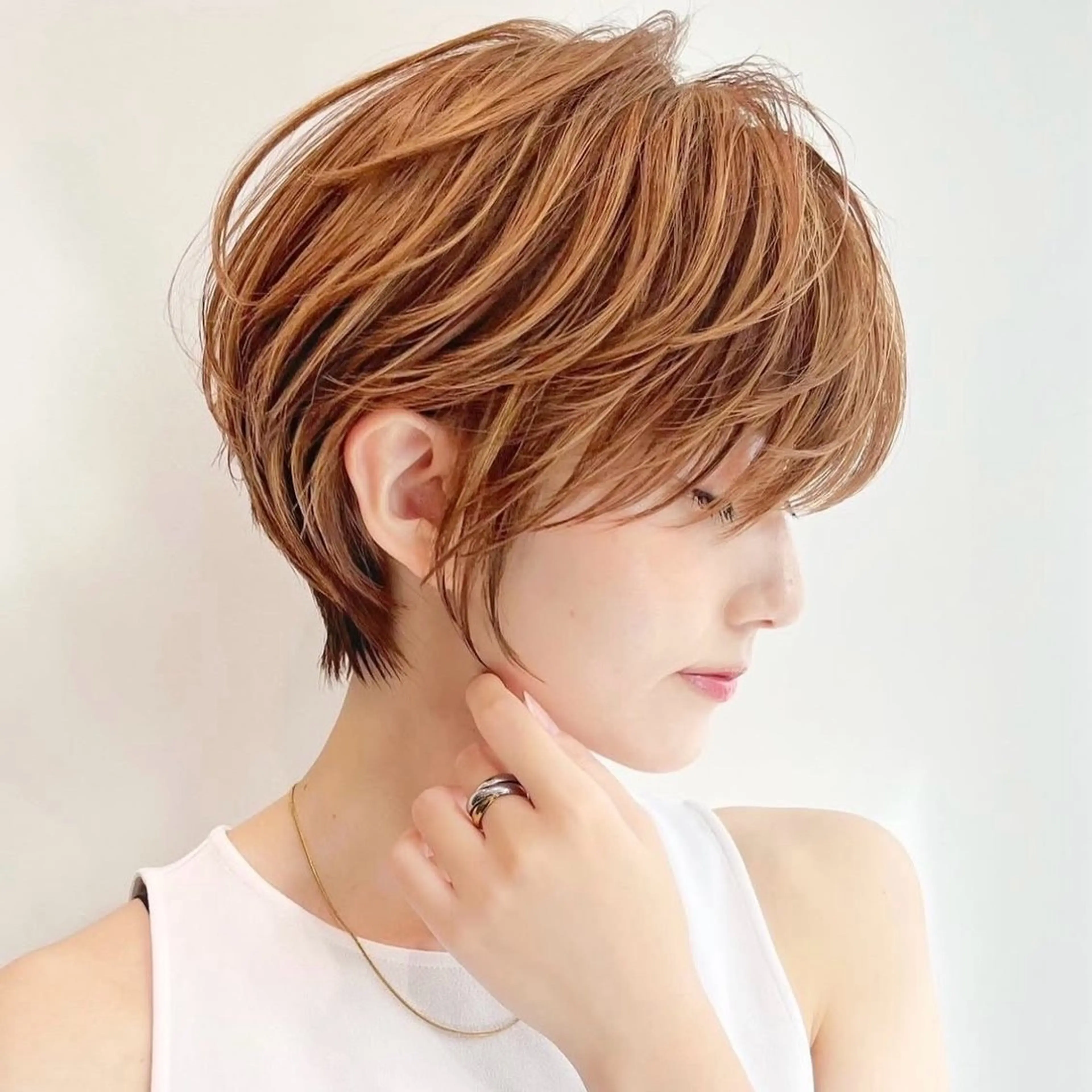 《水曜日モデル》8月27日(水) 11:00/15:00⭕️カット＋カラー✨ショートカット🌿モデル様限定価✨の写真