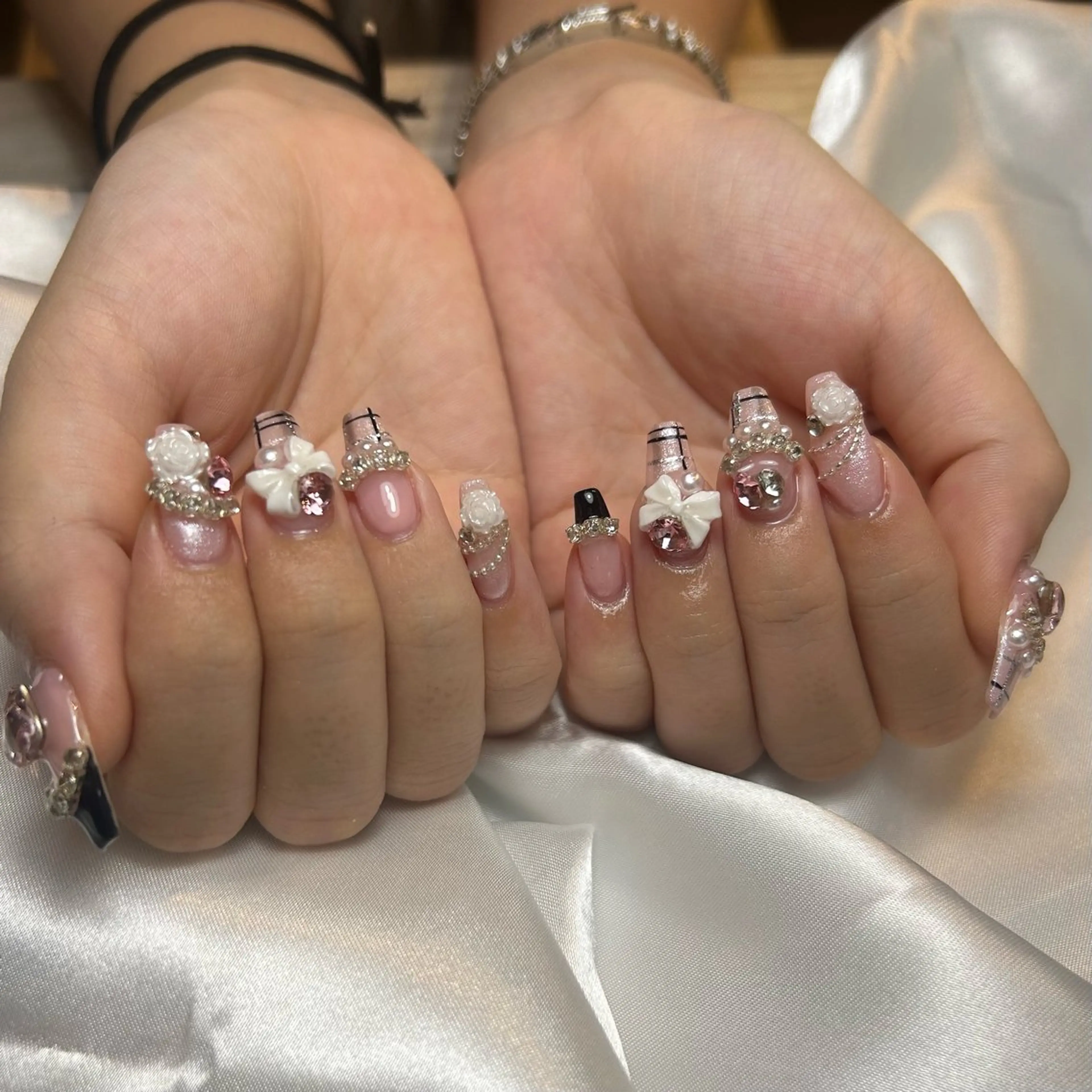 ネイル フレンチネイル ハンドネイル nailsalon Mu'ryu所属・nailsalon muryuのネイルデザイン