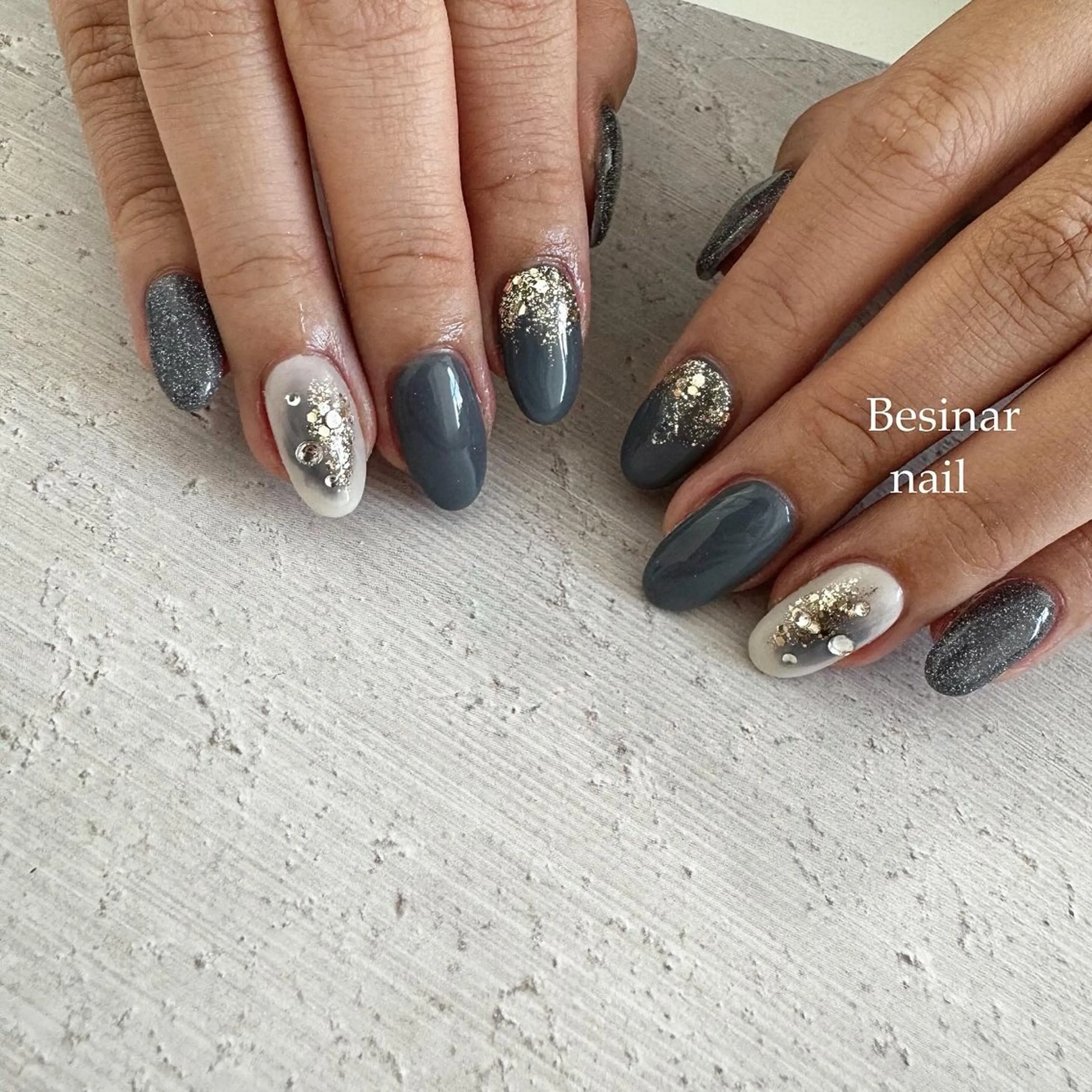 ネイル ハンドネイル Bersinar nail所属・Bersinar nail(rina)のネイルデザイン