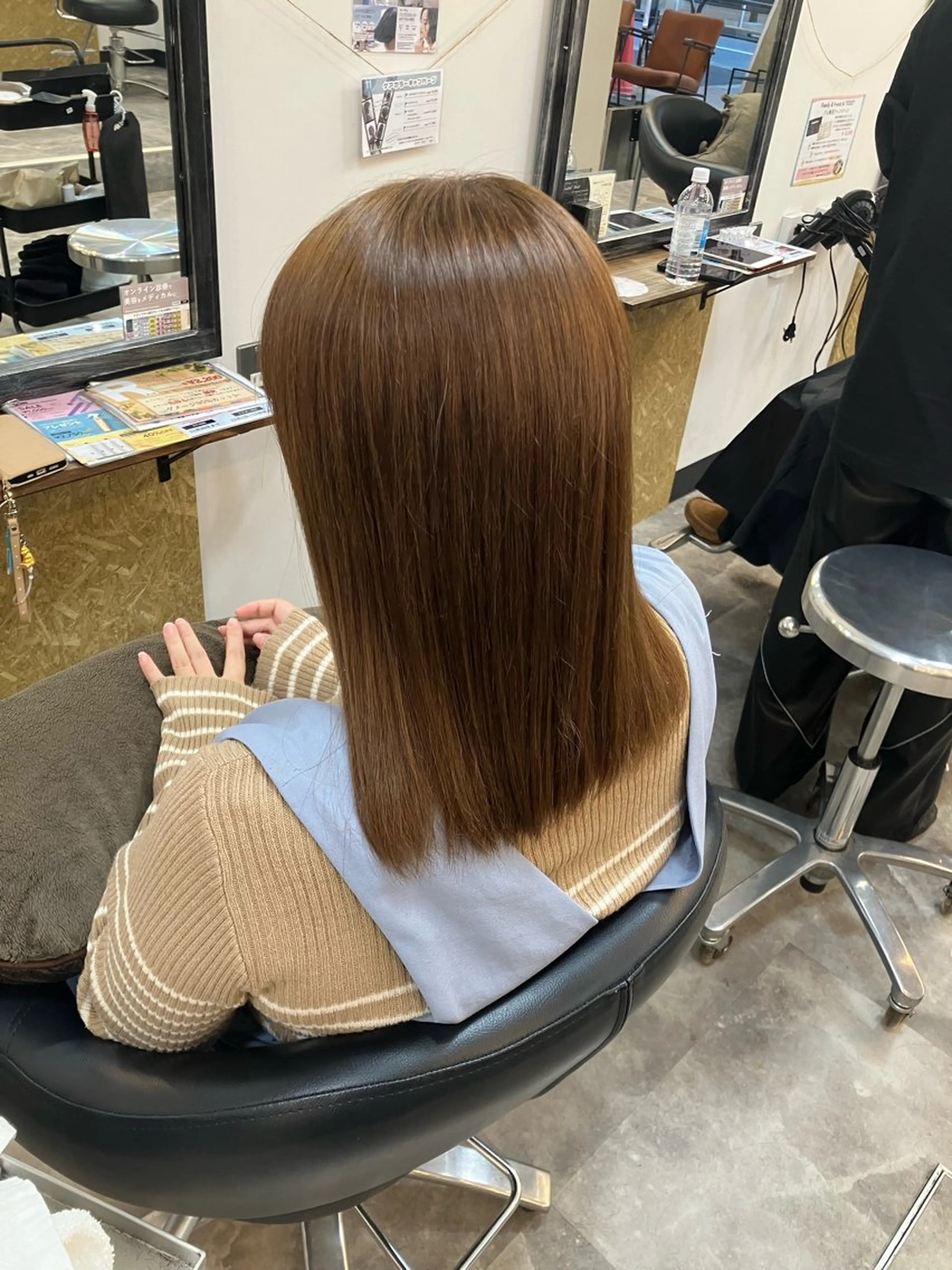 セミロング カット 縮毛矯正 トリートメント ✨艶髪特化✨ 後藤圭太のヘアスタイル