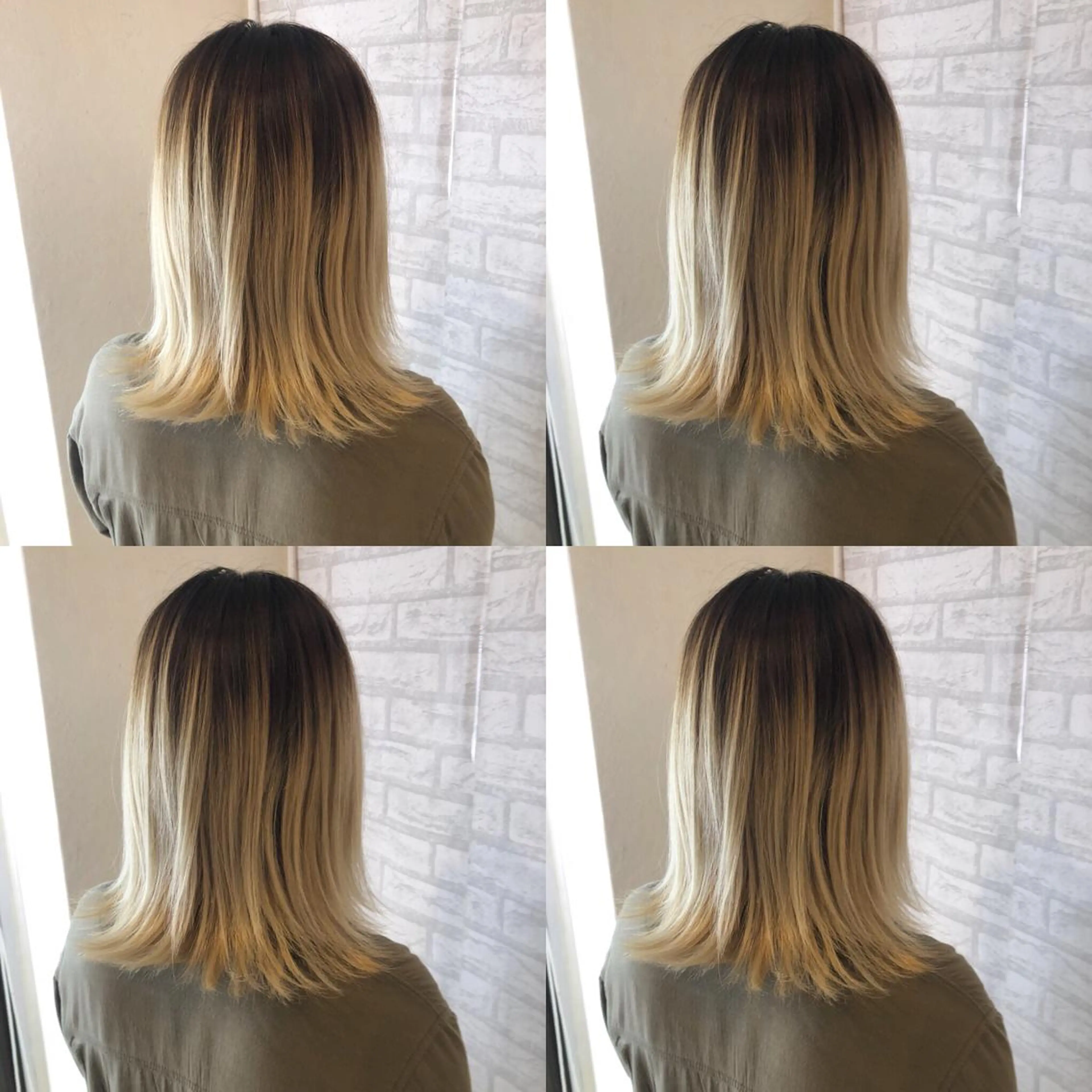 ショート カラー ブリーチ 外国人風カラー JIL BLAN 京都のヘアスタイル