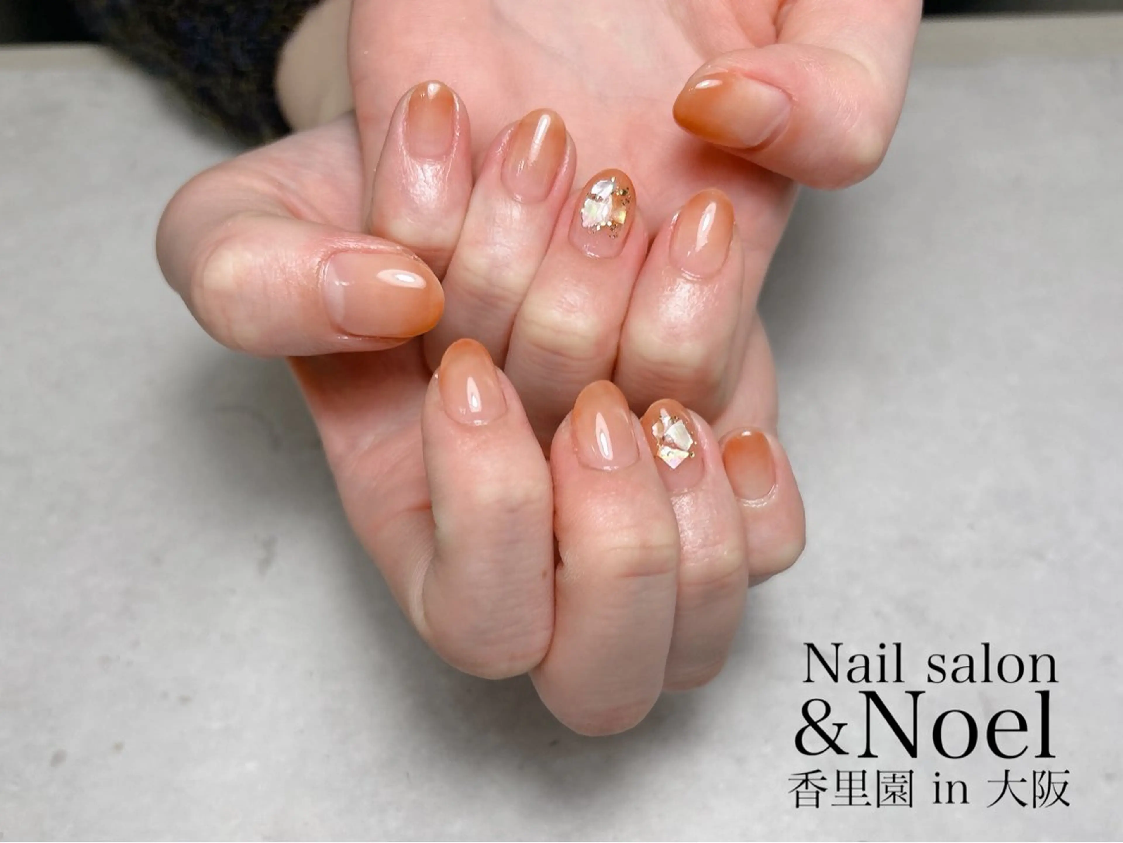 ネイル ハンドネイル Nailsalon  &Noel所属・もも 🍑のネイルデザイン
