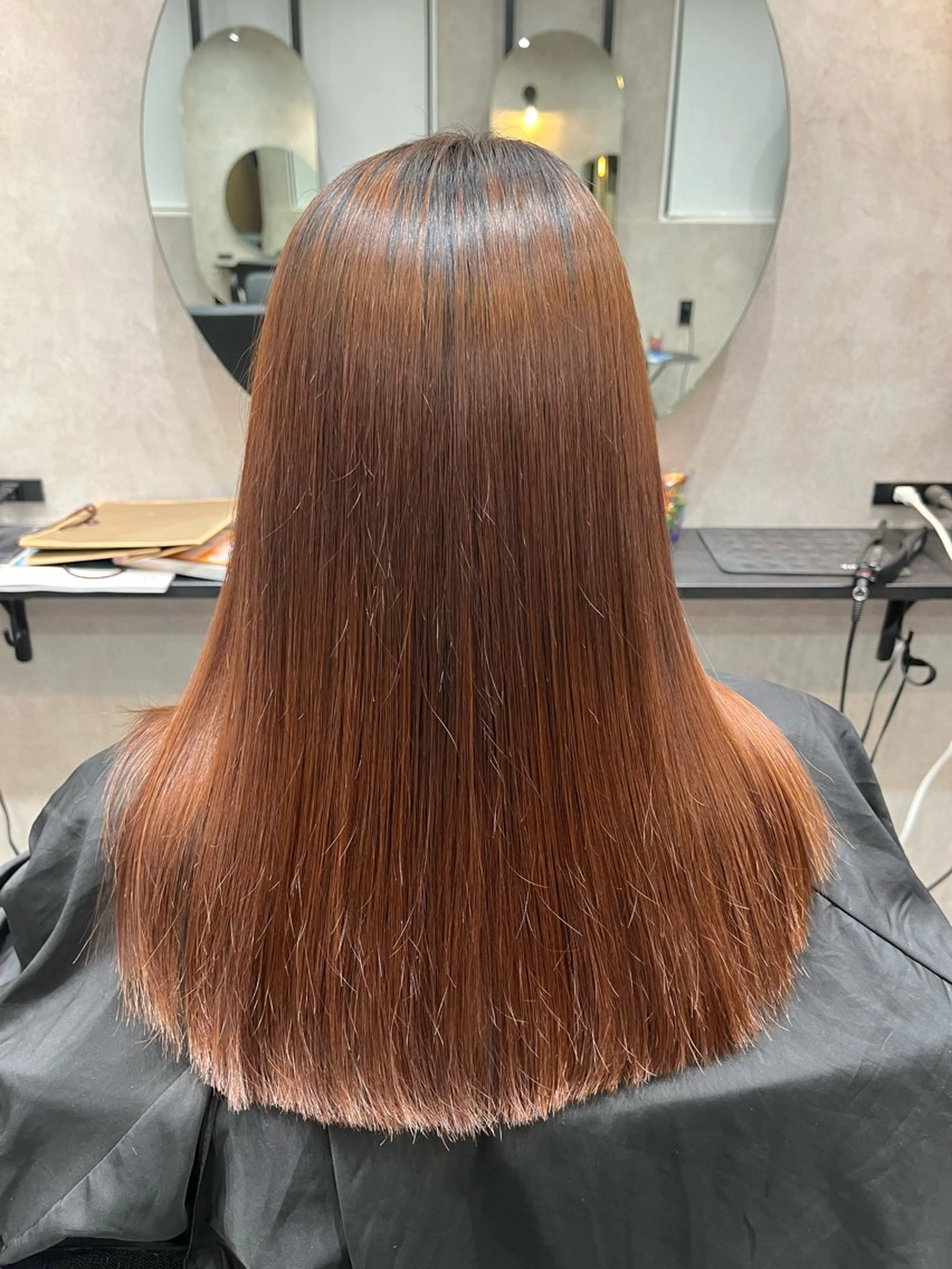 ロング カット 縮毛矯正 トリートメント 森本峻介 ボブ/透明感カラーのヘアスタイル