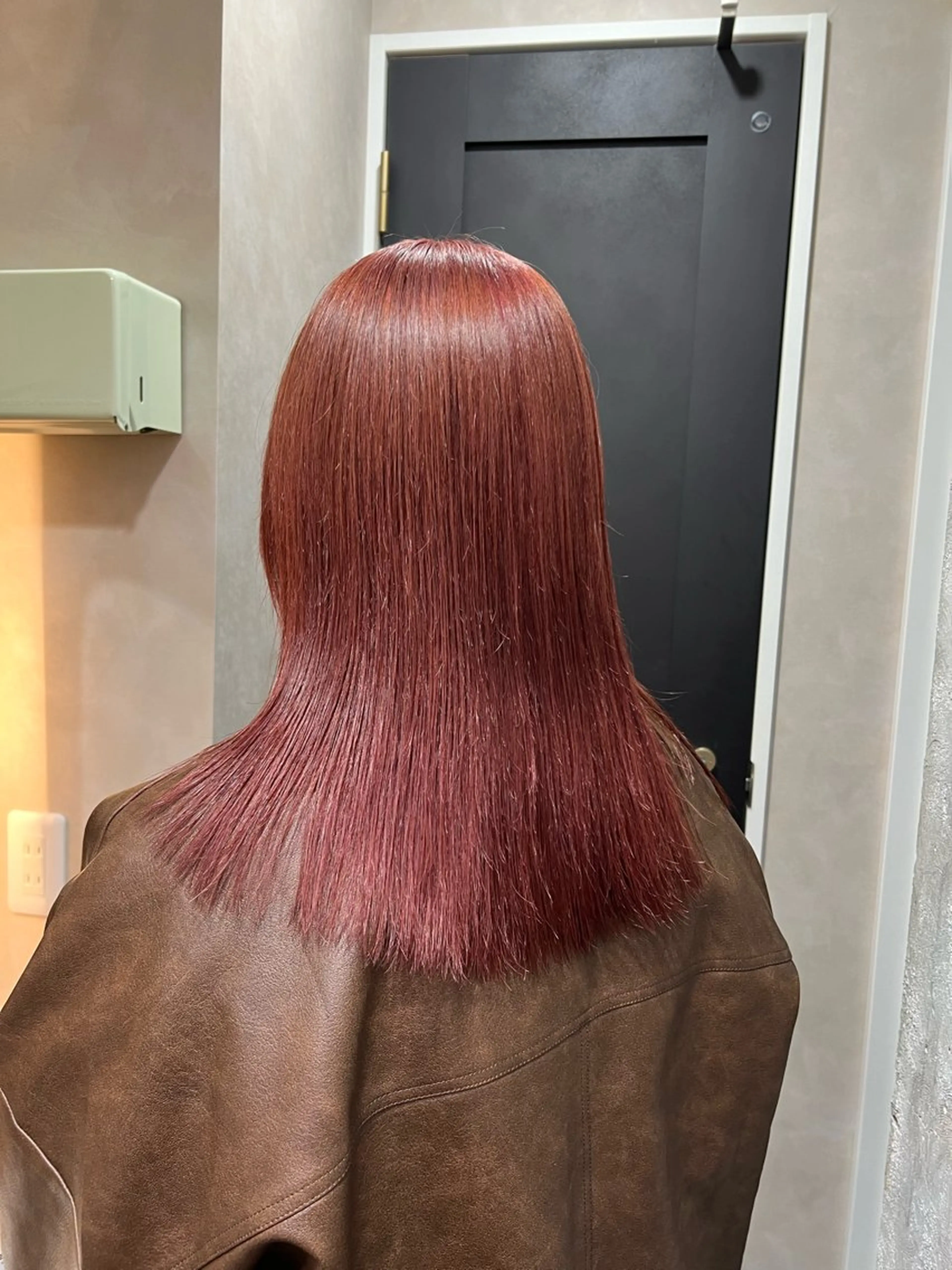 カラー 🩰ボブ/暖色カラー 田實 紗和 🥑🫧のヘアスタイル