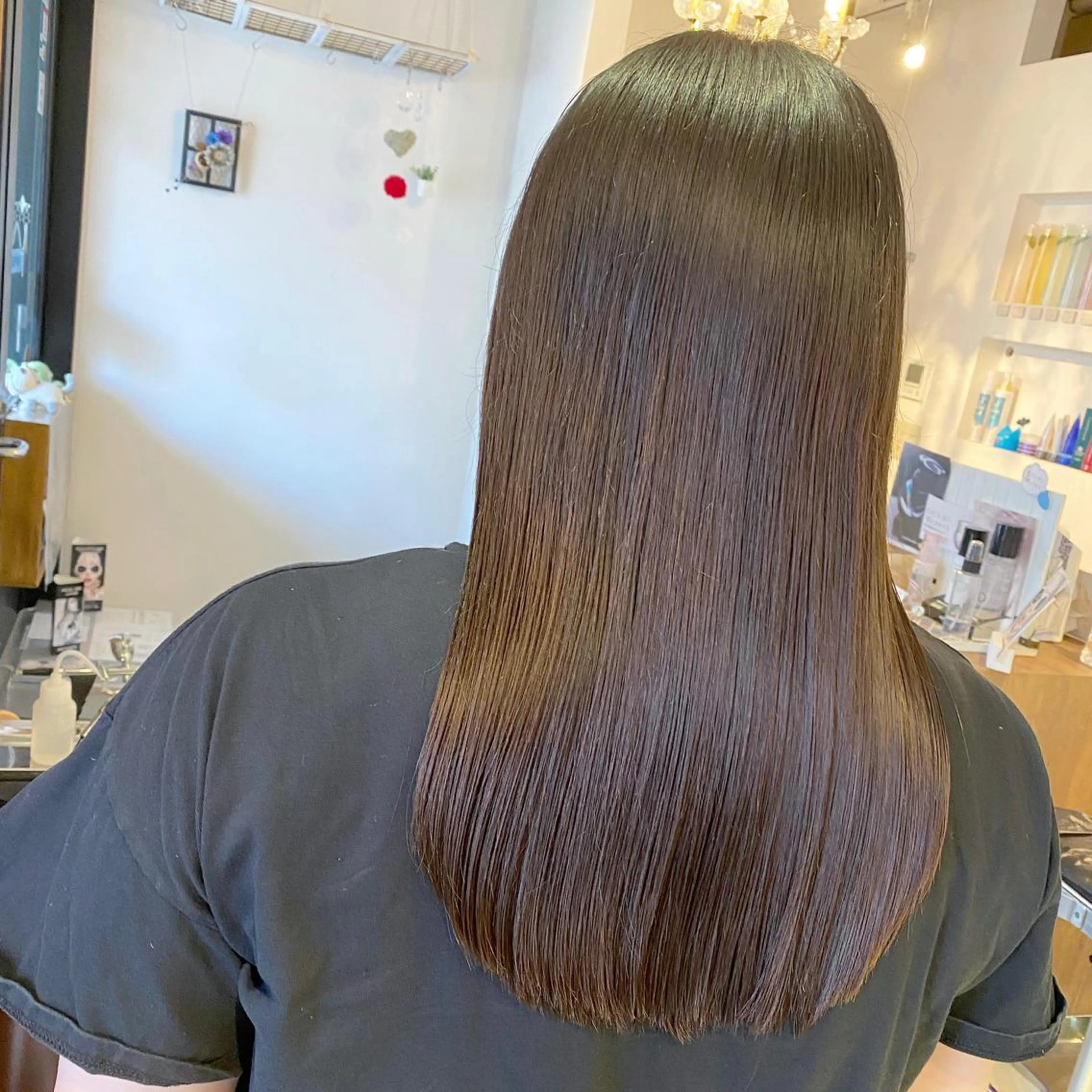 ロング 髪質改善 ロング 酸性ストレート ASILE（アジール）所属・髪質改善講師 安東駿介のヘアスタイル