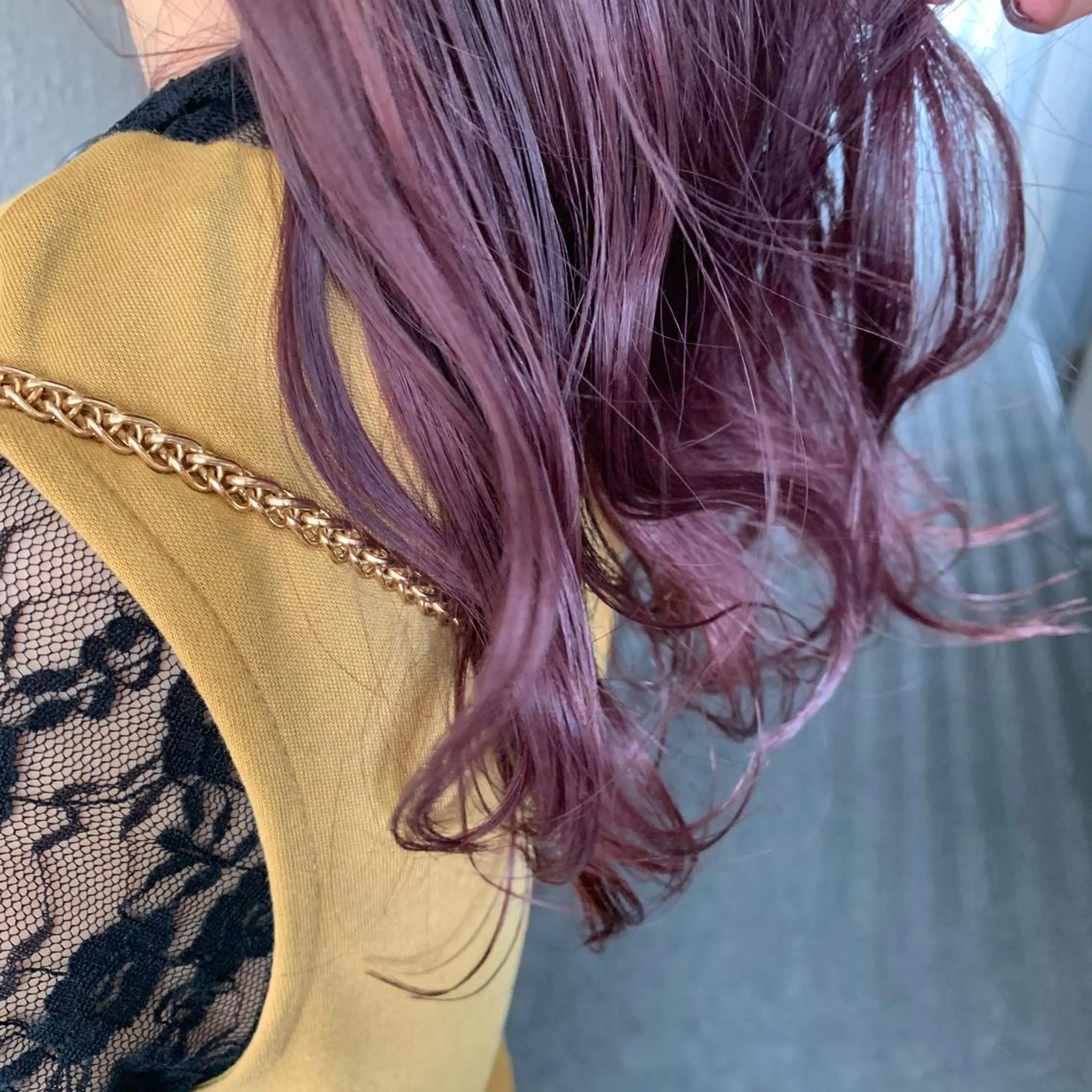 セミロング カラー ヘアカラー トリートメント chouette/ 根本優希のヘアスタイル