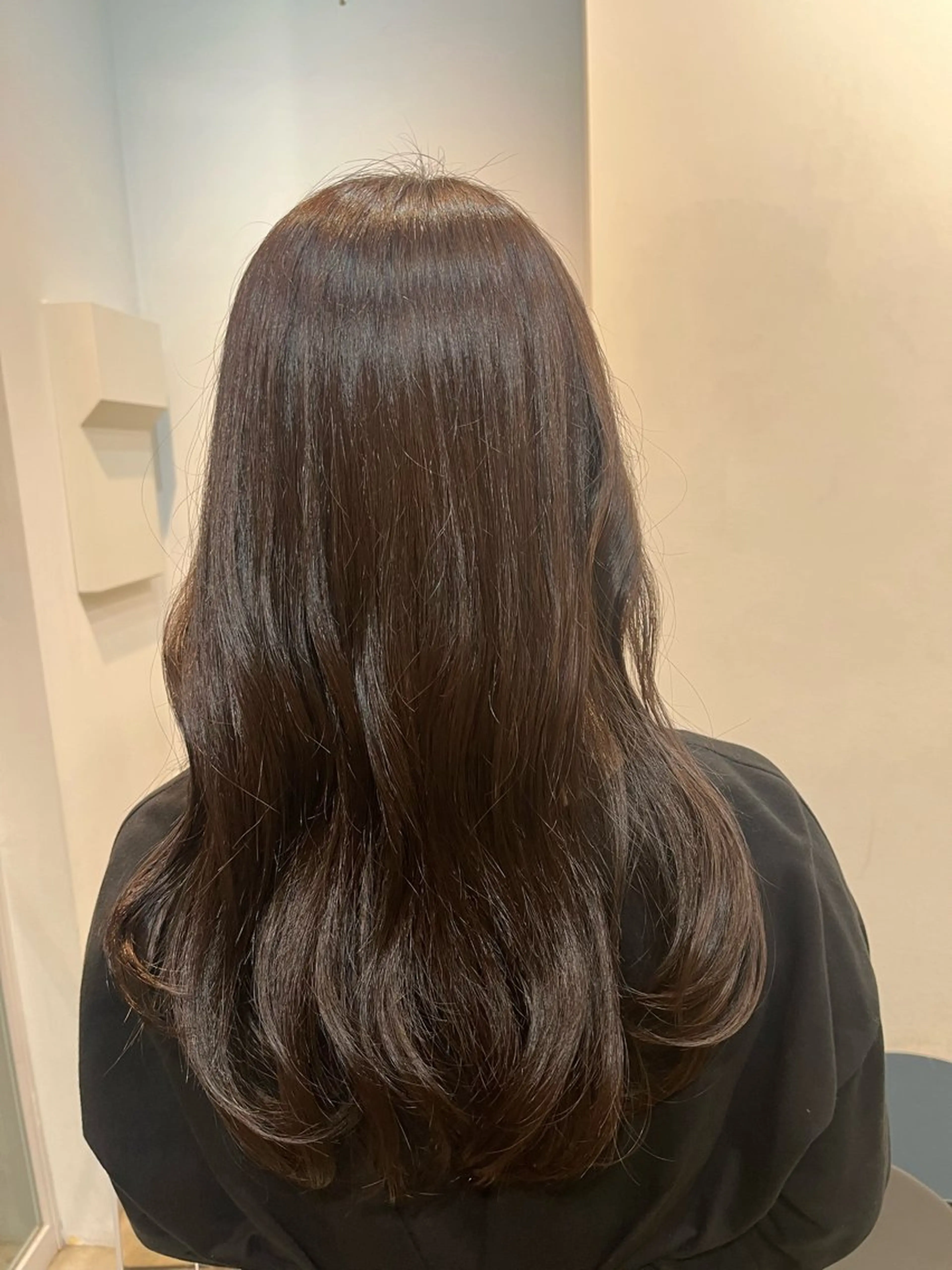 セミロング カラー ✴︎ミツマ ハルナ✴︎のヘアスタイル