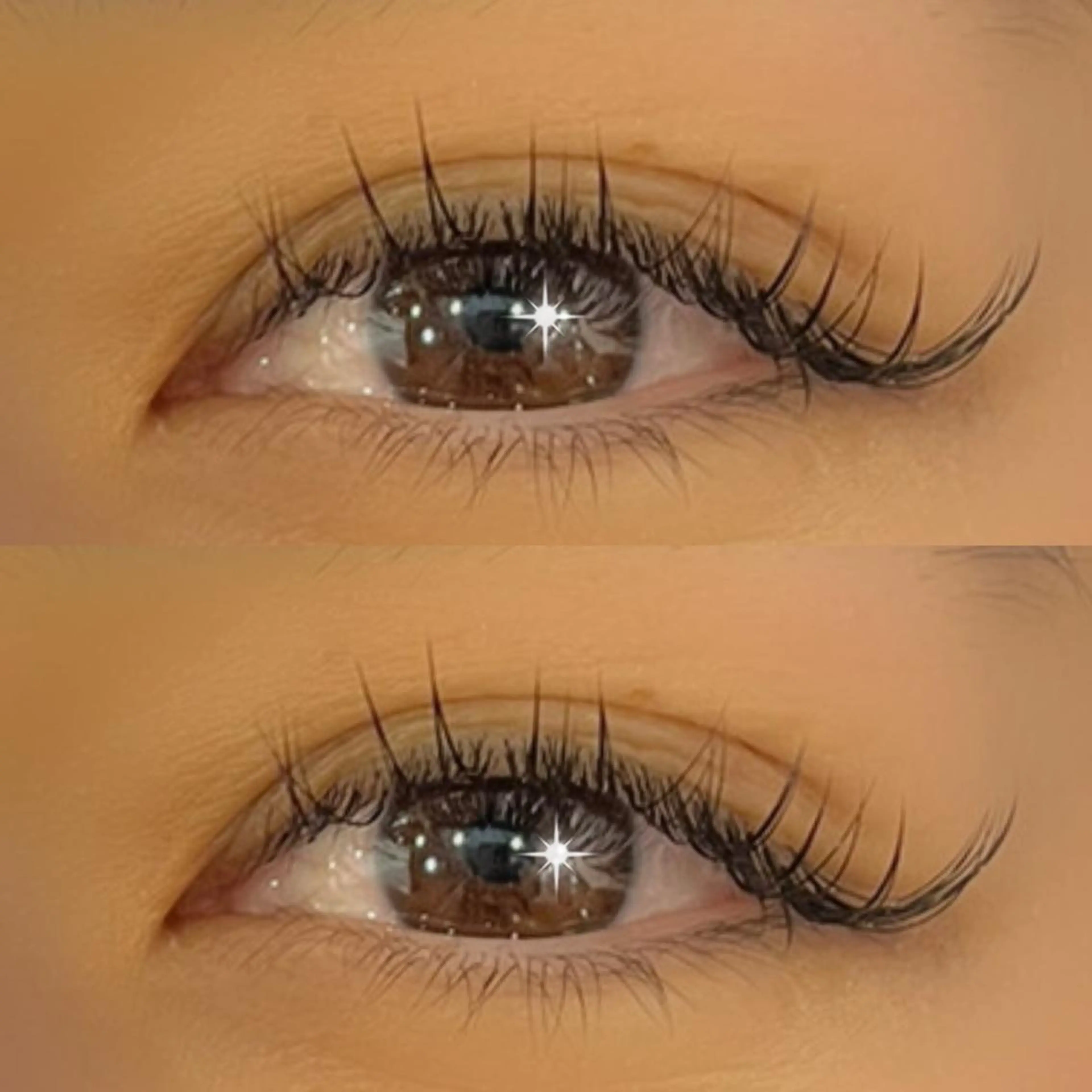 マツエク・マツパ シールエクステ/ ダブルカラー/茉央のヘアスタイル