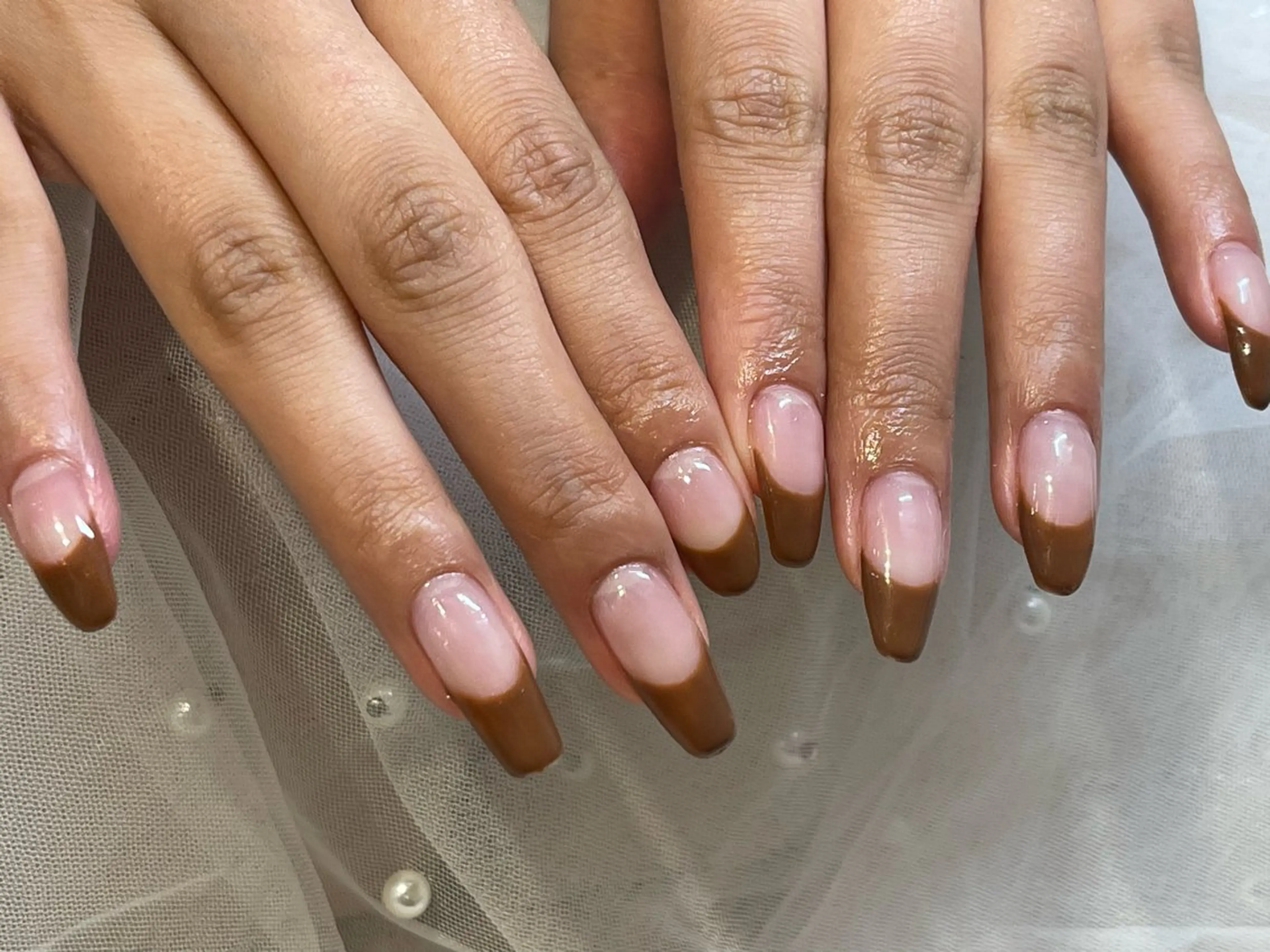 ネイル フレンチネイル ハンドネイル i. ayakaのネイルデザイン