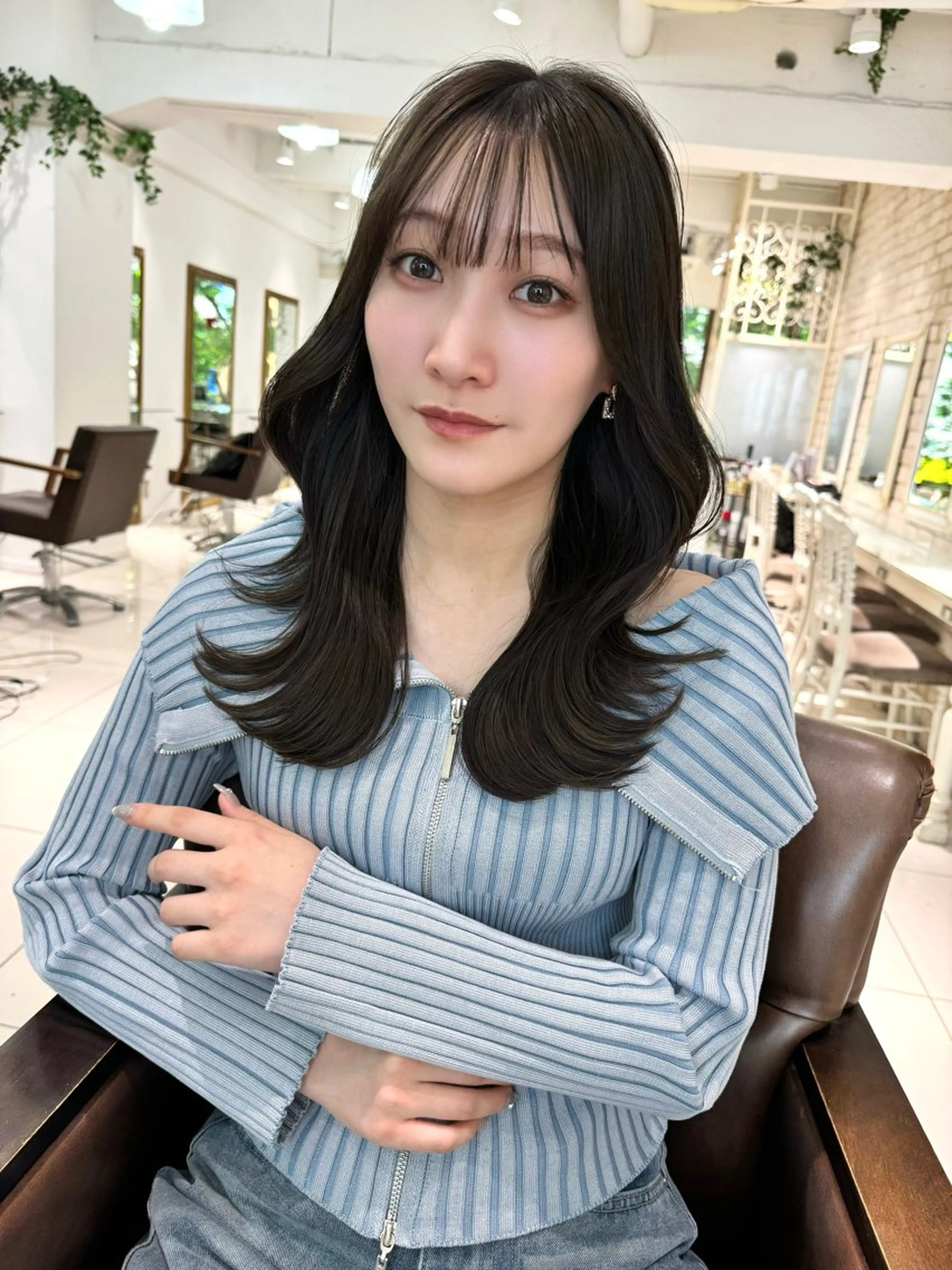 ロング 縮毛矯正⭐️ TAKAHIROのヘアスタイル