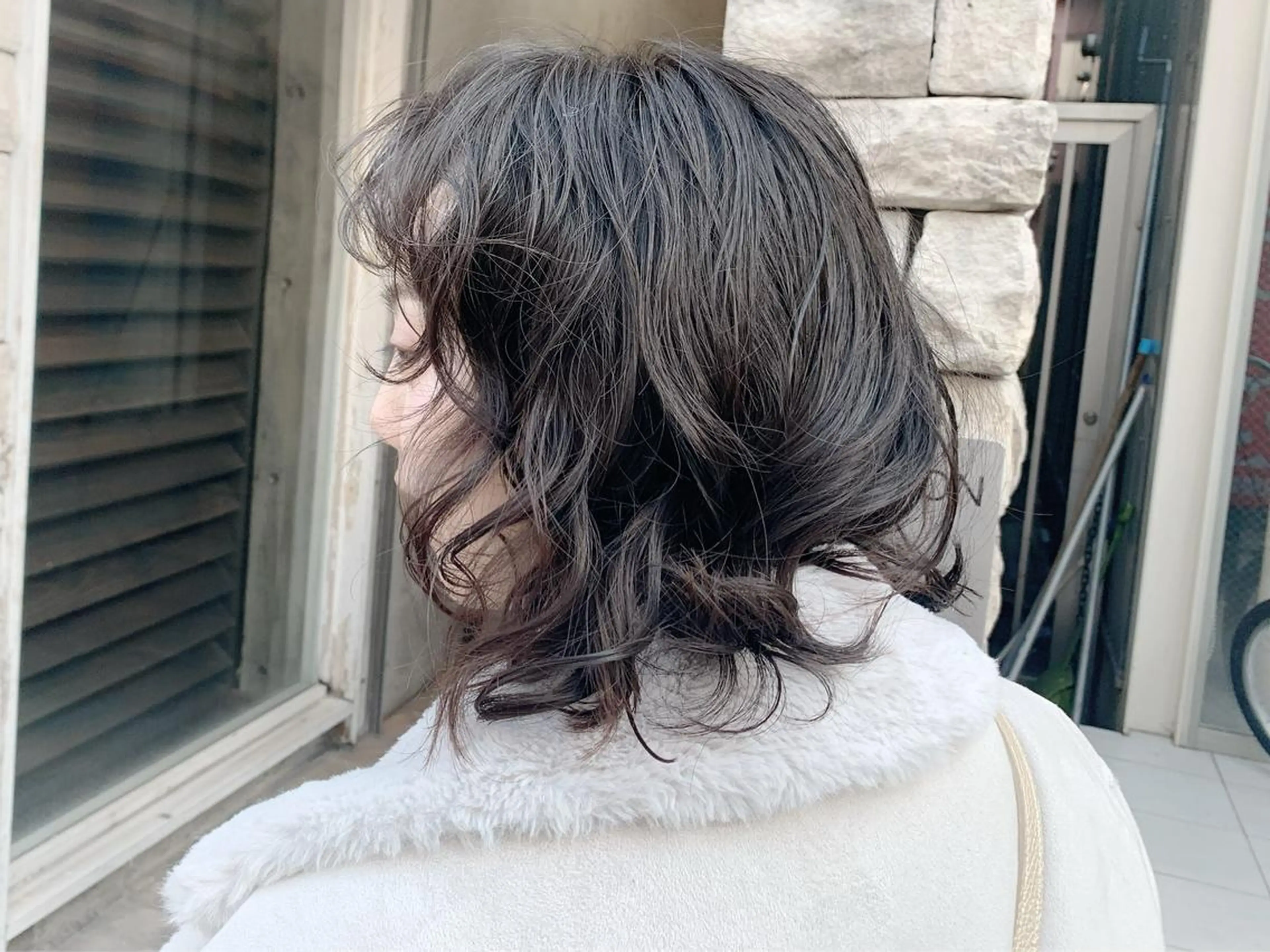 ミディアム パーマ ミディアムパーマ EMANON天神所属・Hitomi Ezakiのヘアスタイル