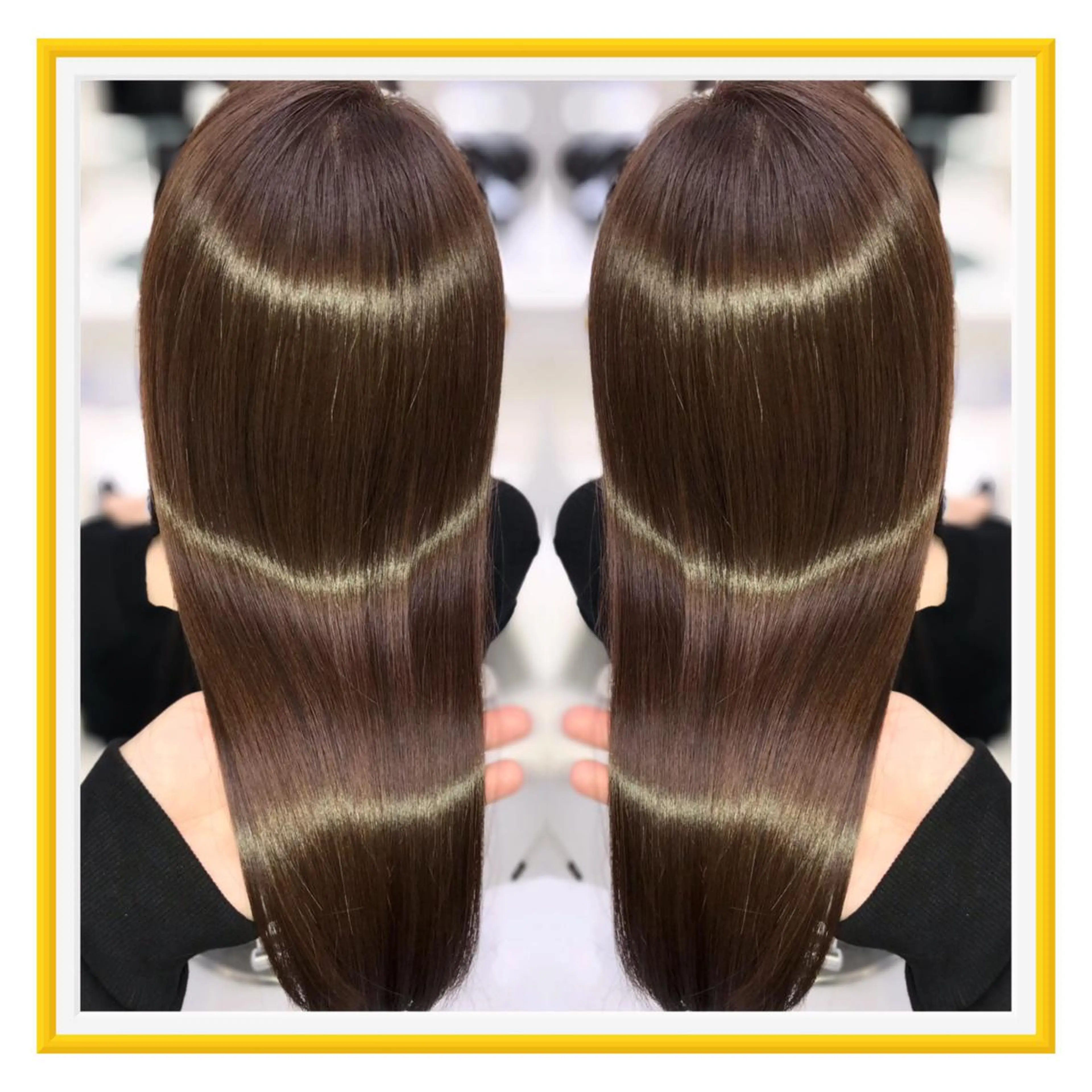 セミロング カラー パーマ ヘアアレンジ メンズ キッズ マツエク・マツパ アクアカラー トリートメント 20代半ば上質なへア ケア 髪質改善 大西のヘアスタイル