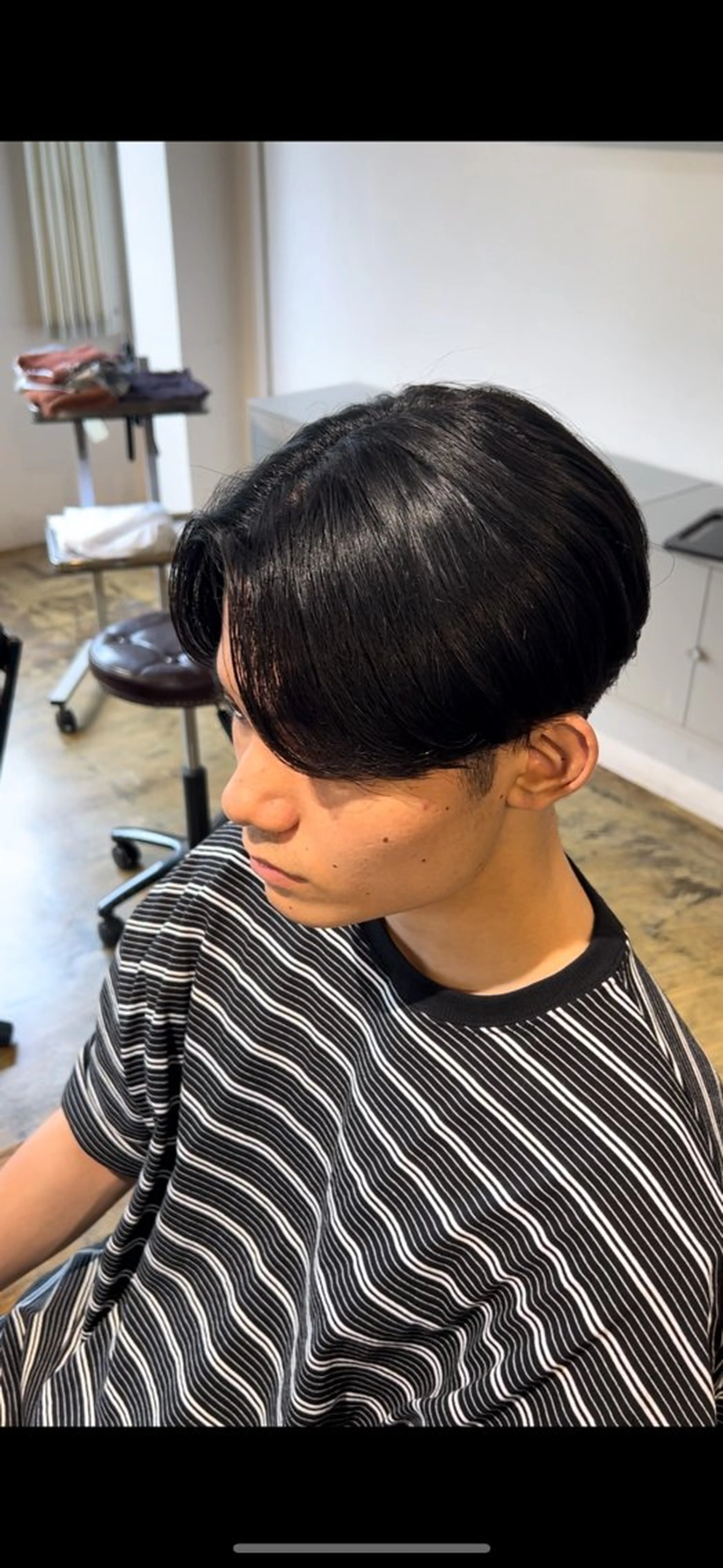 ショート パーマ メンズ マッシュ 縮毛矯正 ストレートパーマ BELO/ yuzuのヘアスタイル