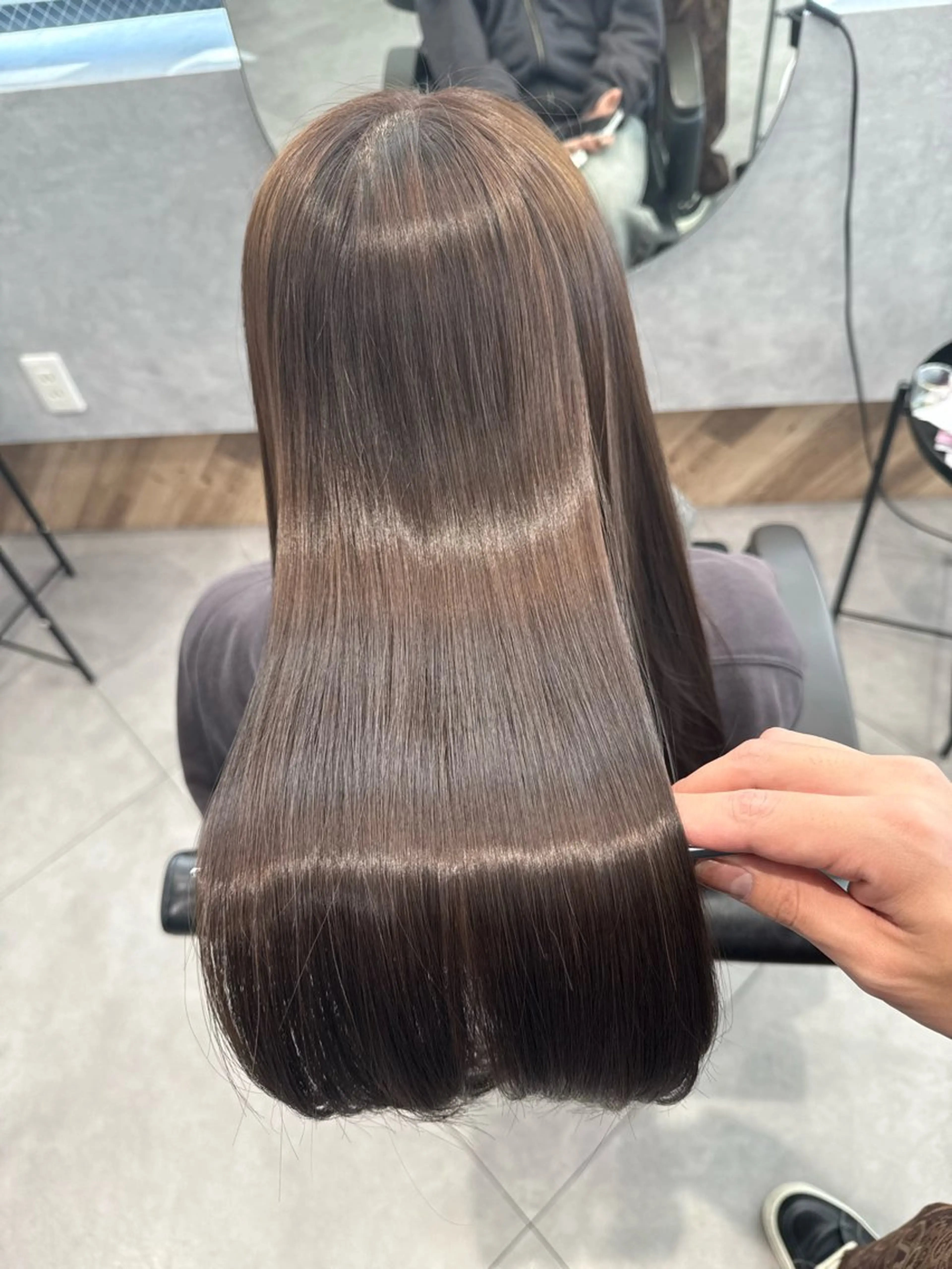 ロング カラー ヘアカラー トリートメント RAF TOKYO むっく ✂️✨/のヘアスタイル