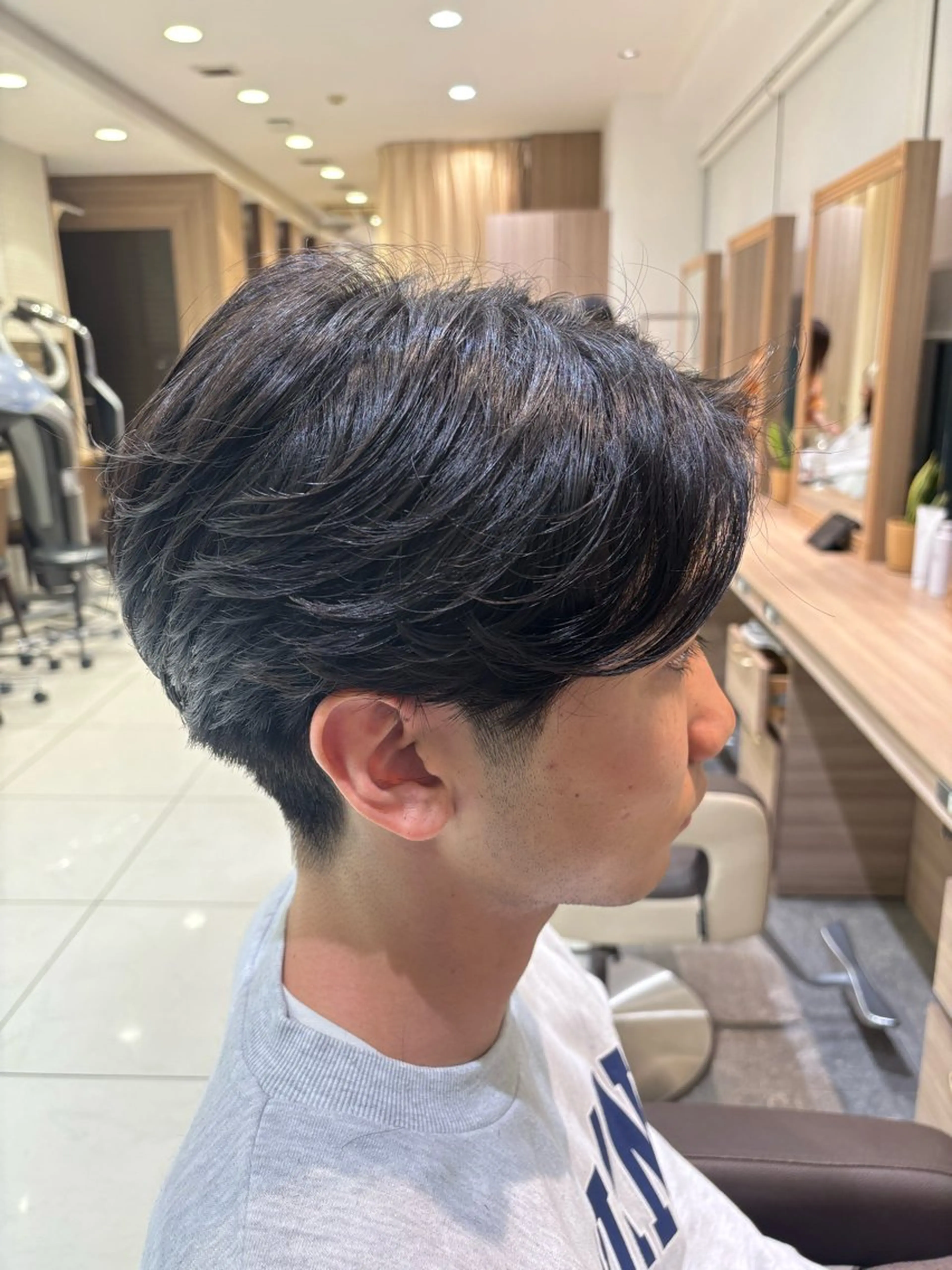 パーマ メンズ カルマパーマ メンズパーマ 波巻きスパイラル・ カルマ/aoiのヘアスタイル