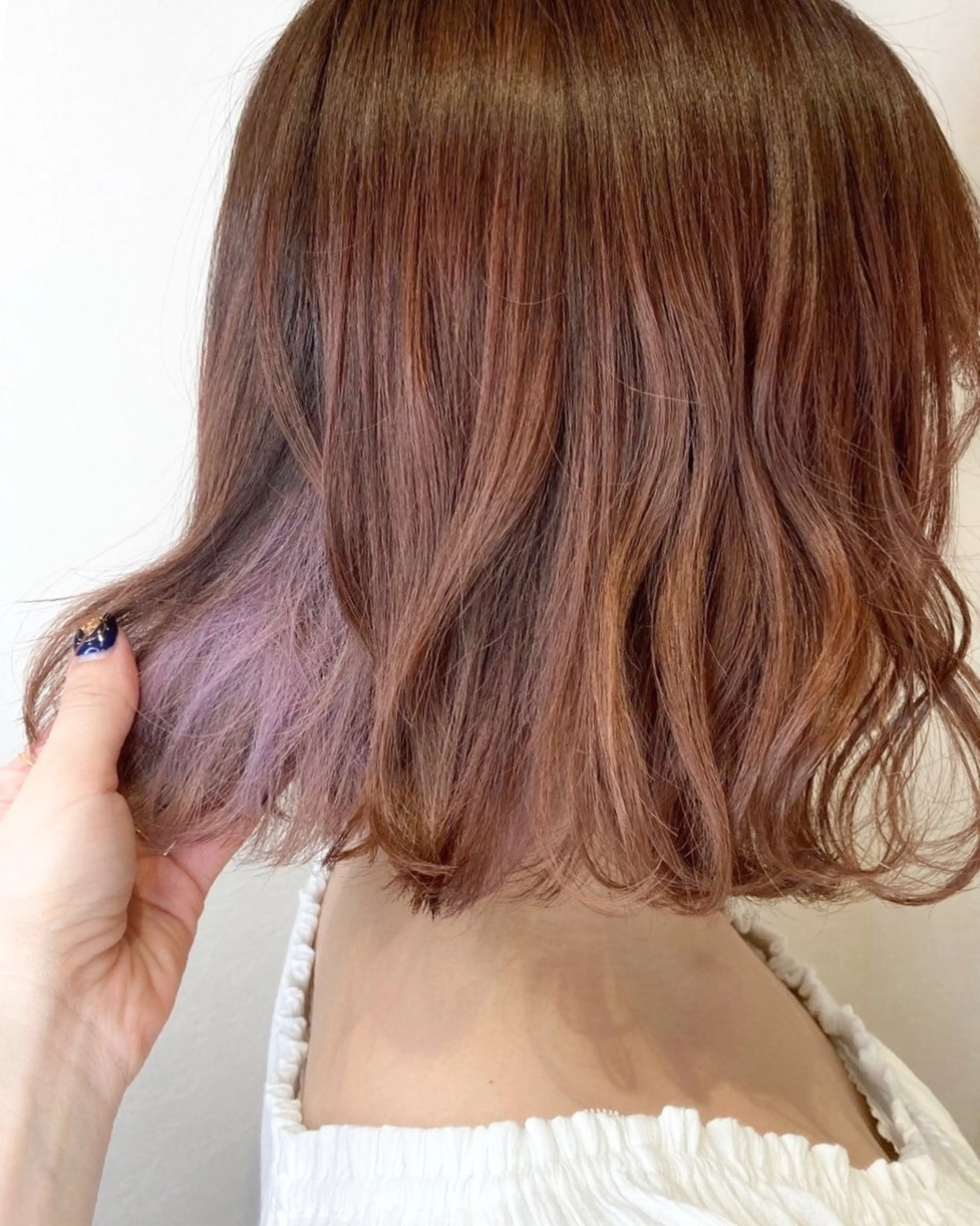 ミディアム 🌈インナーカラー SOU🌈のヘアスタイル