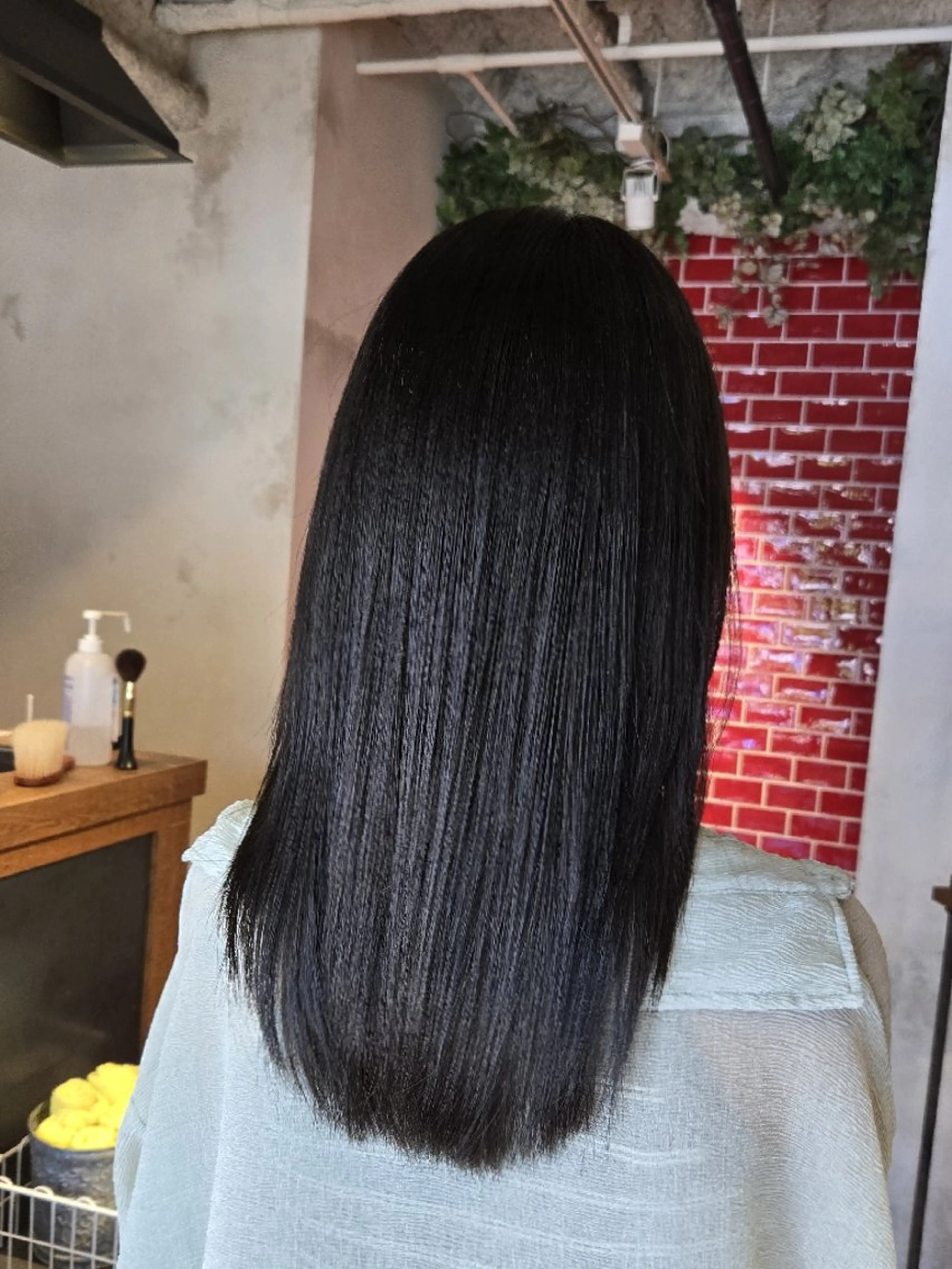セミロング カット トリートメント 韓国好き🇰🇷 美容師MIKUのヘアスタイル