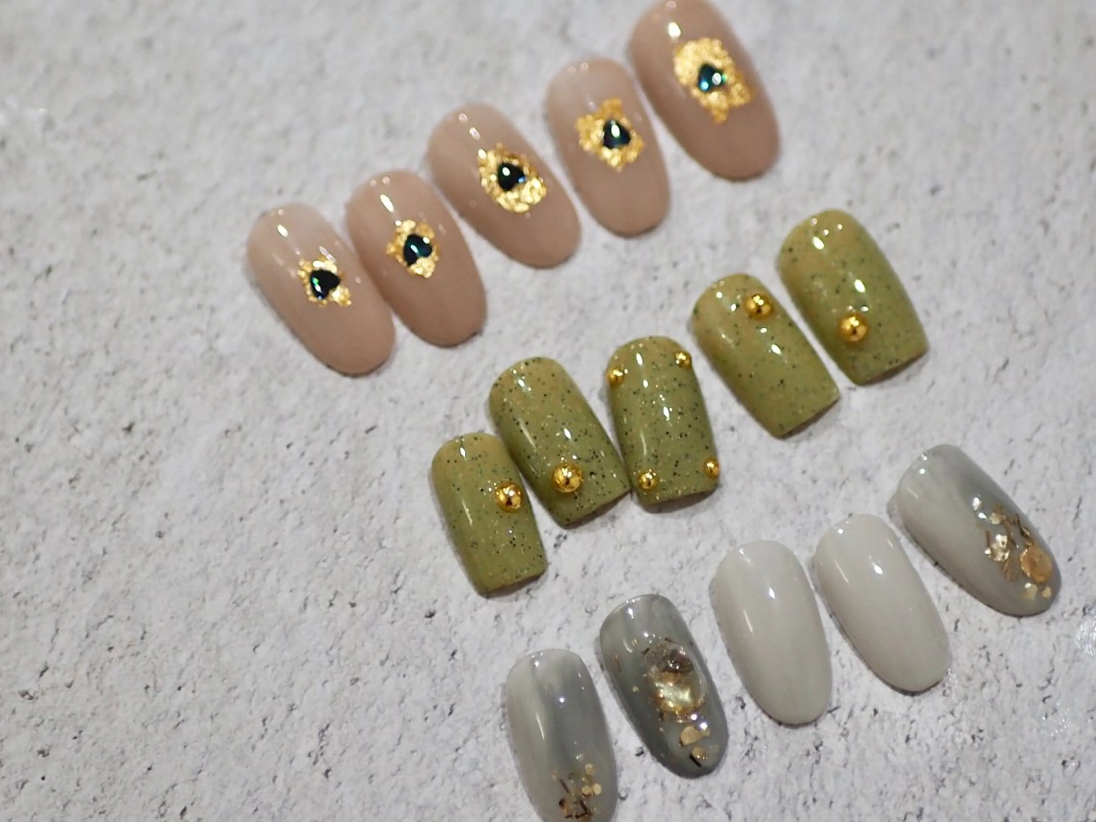 ネイル ジェルネイル ニュアンスネイル パラジェル ハンドネイル tete nailstudioのネイルデザイン