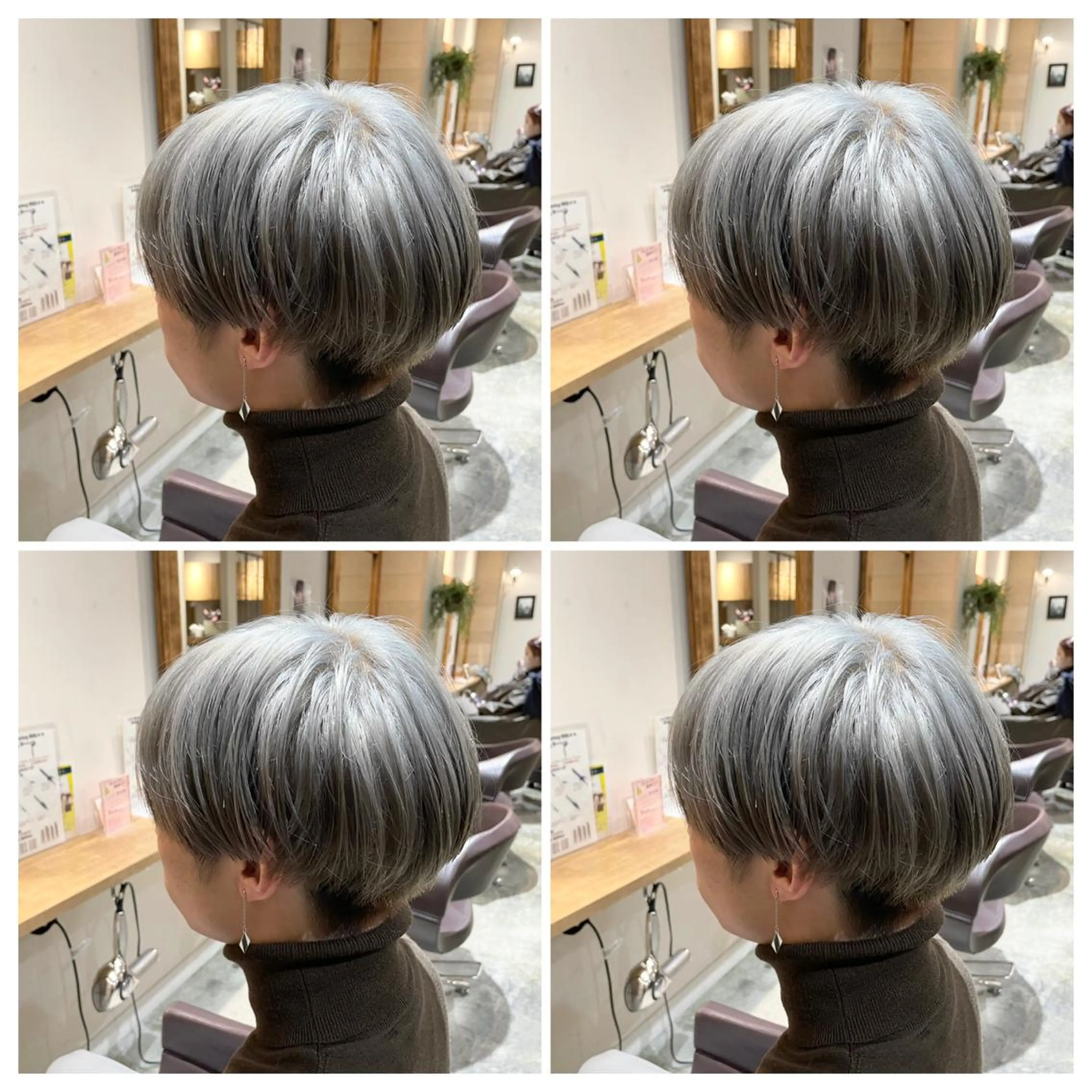 🔥メンズカット＋ブリーチ「ケアブリーチ」＋カラー＋トリートメント🔥の写真