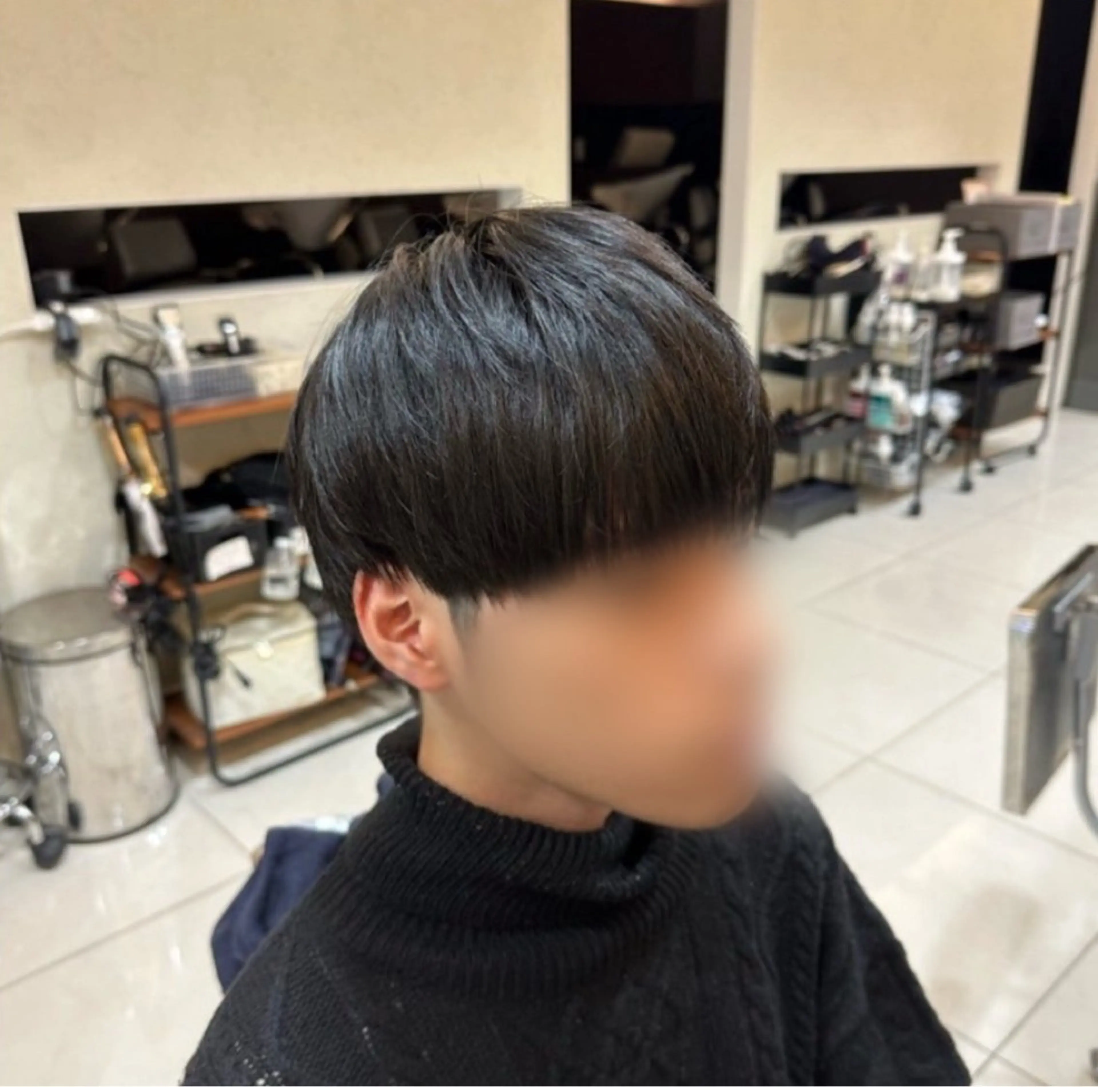 メンズ ボブショート RINA🩰‎🤍のヘアスタイル
